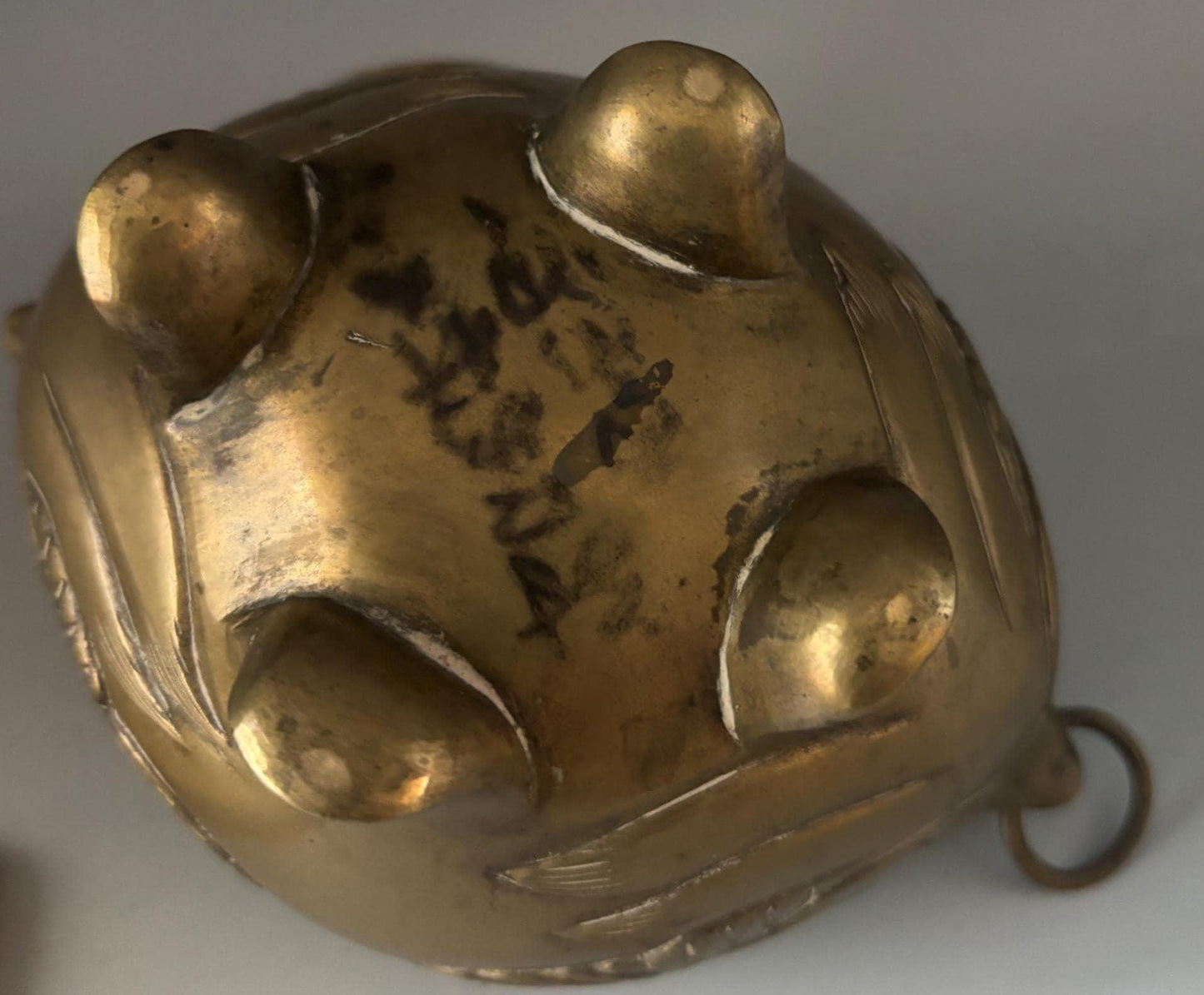 Antique Bronze Chinese Censer Incense Burner Bowl with Lid Koro with Foo Dog Lover Antiques and Vintage