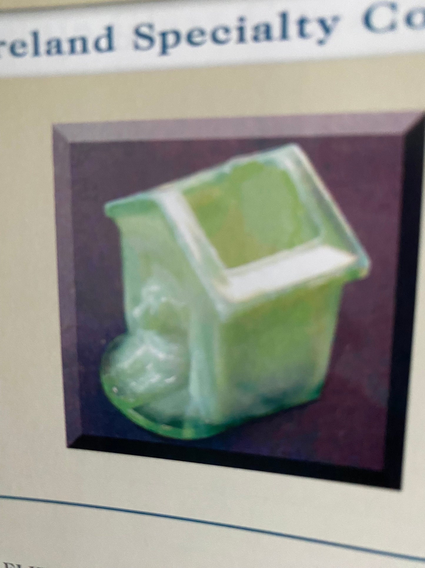Glass Toothpick Holders Identification Book: Second Edition