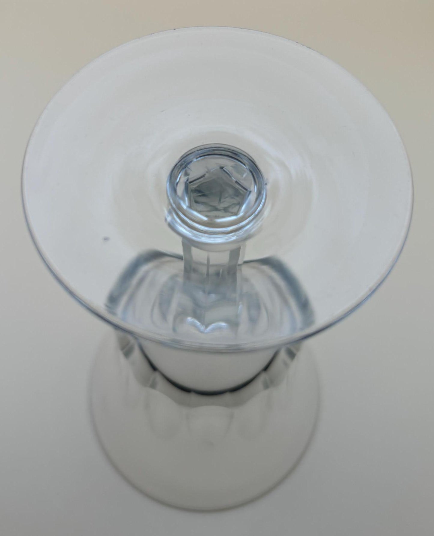 Vintage Crystal Water Glasses Set of 2 Glass Art Lover Antiques and Vintage