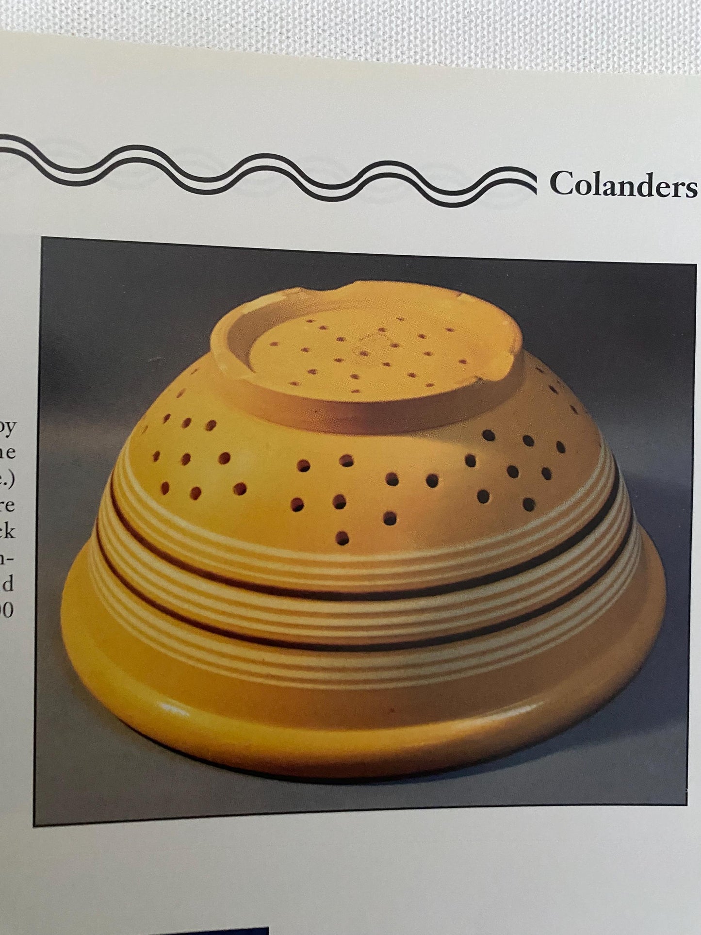 Vintage Yellow Ware Identification Guide Book
