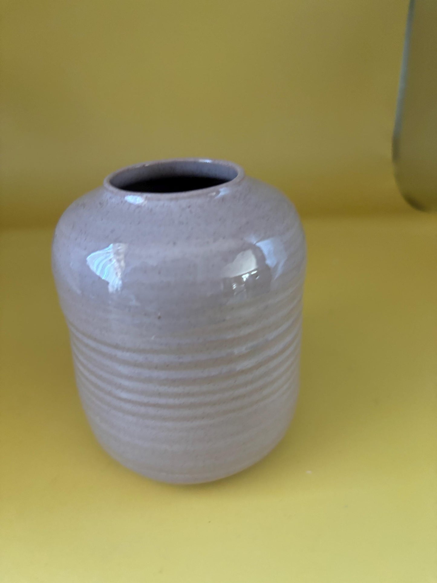 Vintage Purple Pottery Bowl Hand Thrown Potters Lover Antiques and Vintage