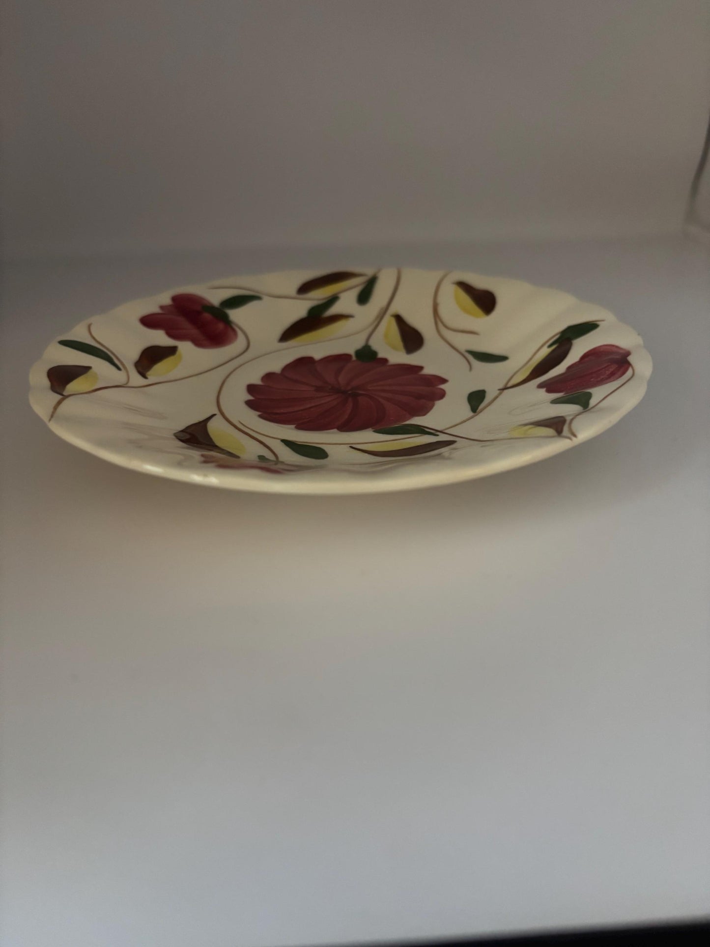 Blue Ridge Southern Potteries Saucer Plate, Laura Collection Design, Lover Antiques and Vintage