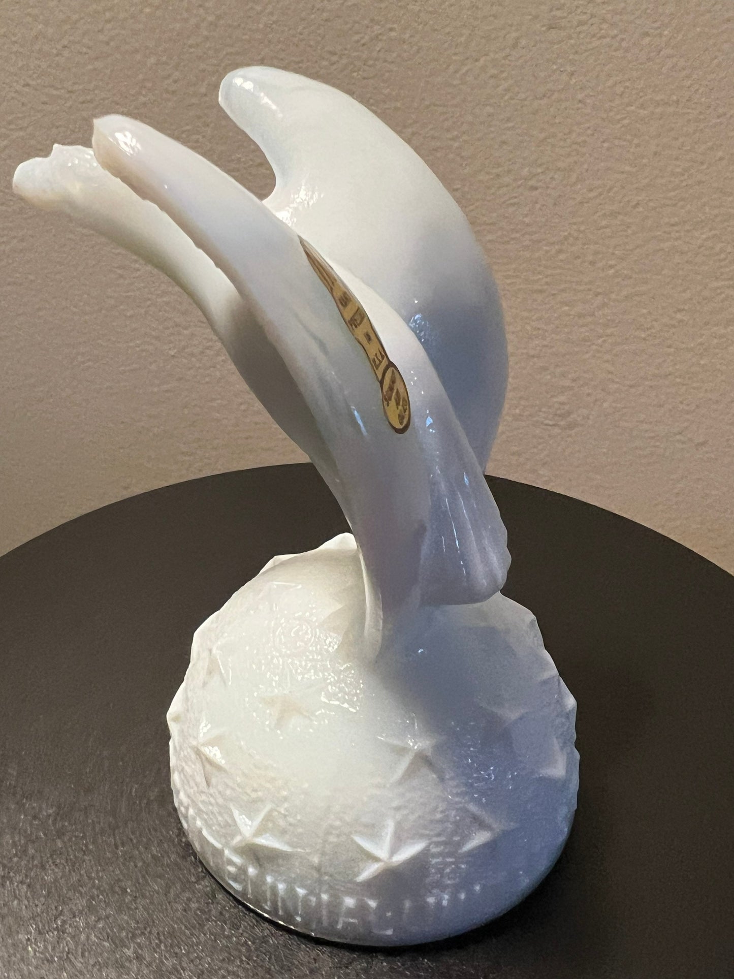 Vintage Summit Art Glass Eagle Figurine: 1776 Bicentennial