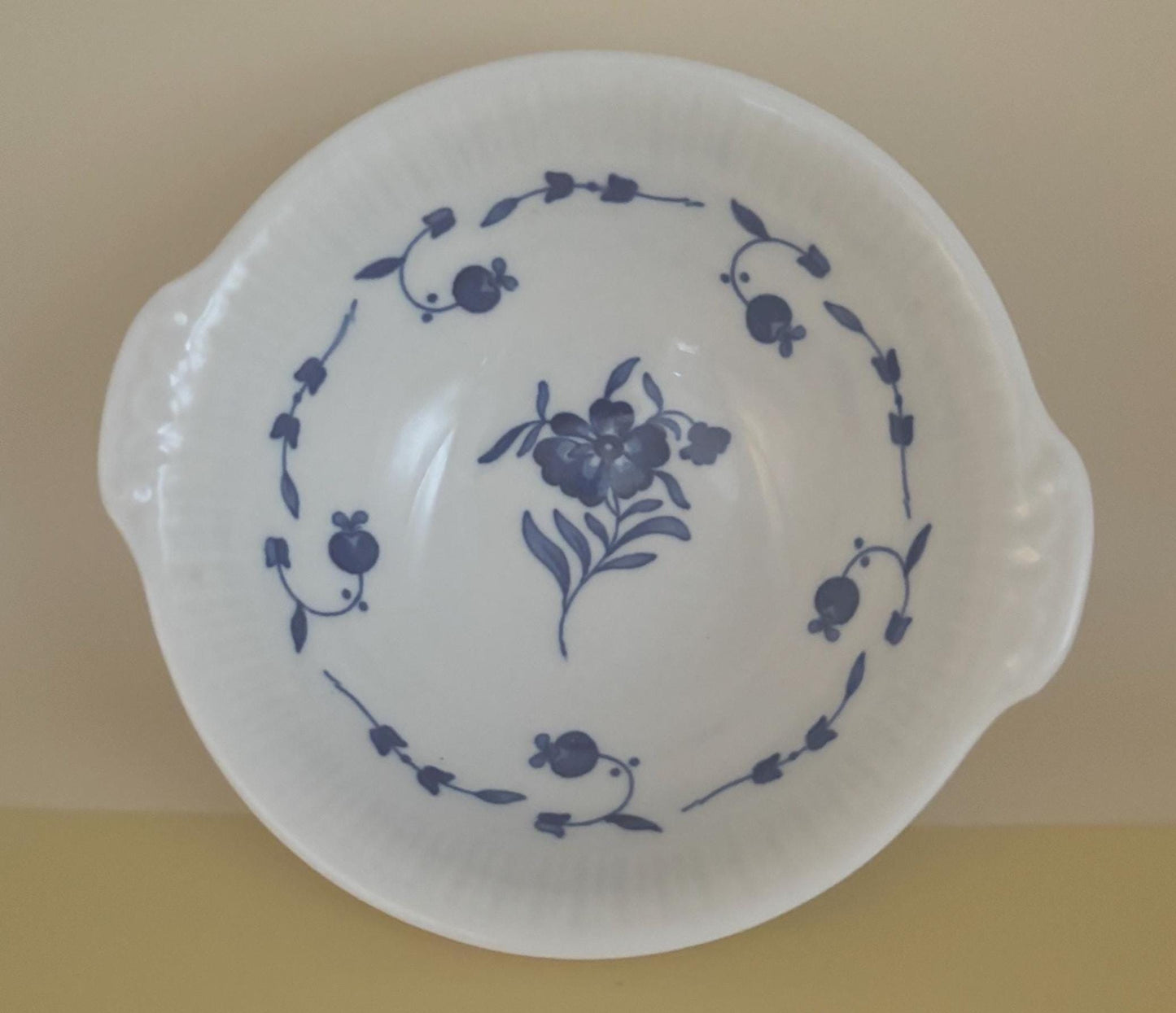 Vintage Nantucket Bowl by Syracuse China Blue & White Dishes Lover Antiques and Vintage