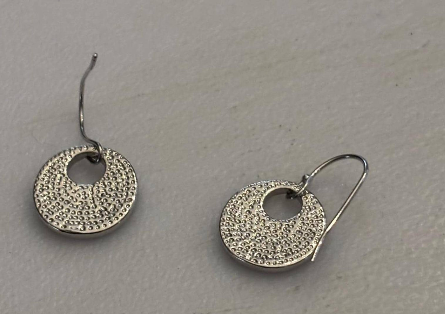Vintage Blue Enamel & Sterling Silver Earrings Gift For Her by RLM Lover Antiques and Vintage
