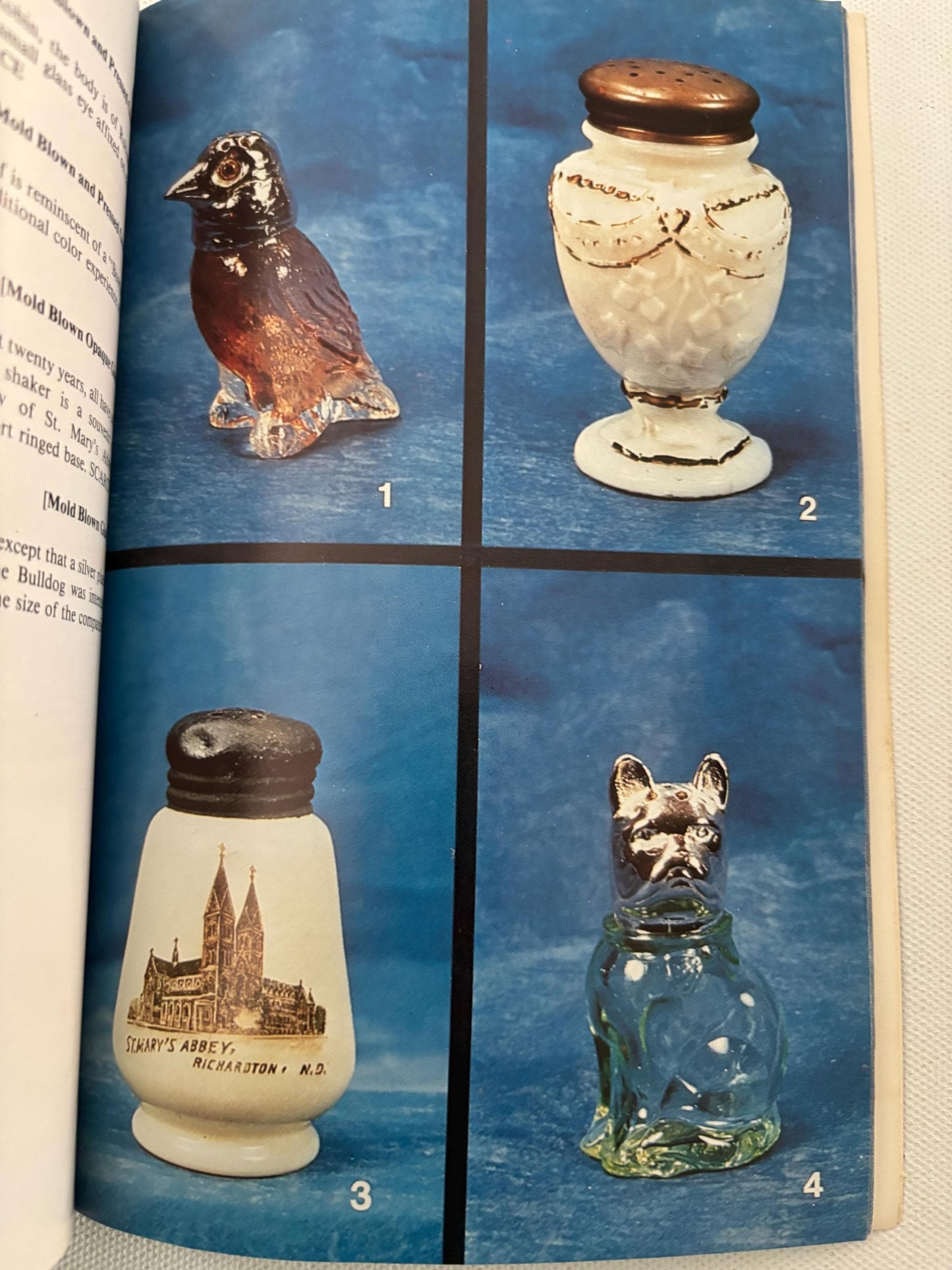 The World of Salt Shakers Book, by Mildred & Ralph Lechner, Lover Antiques and Vintage