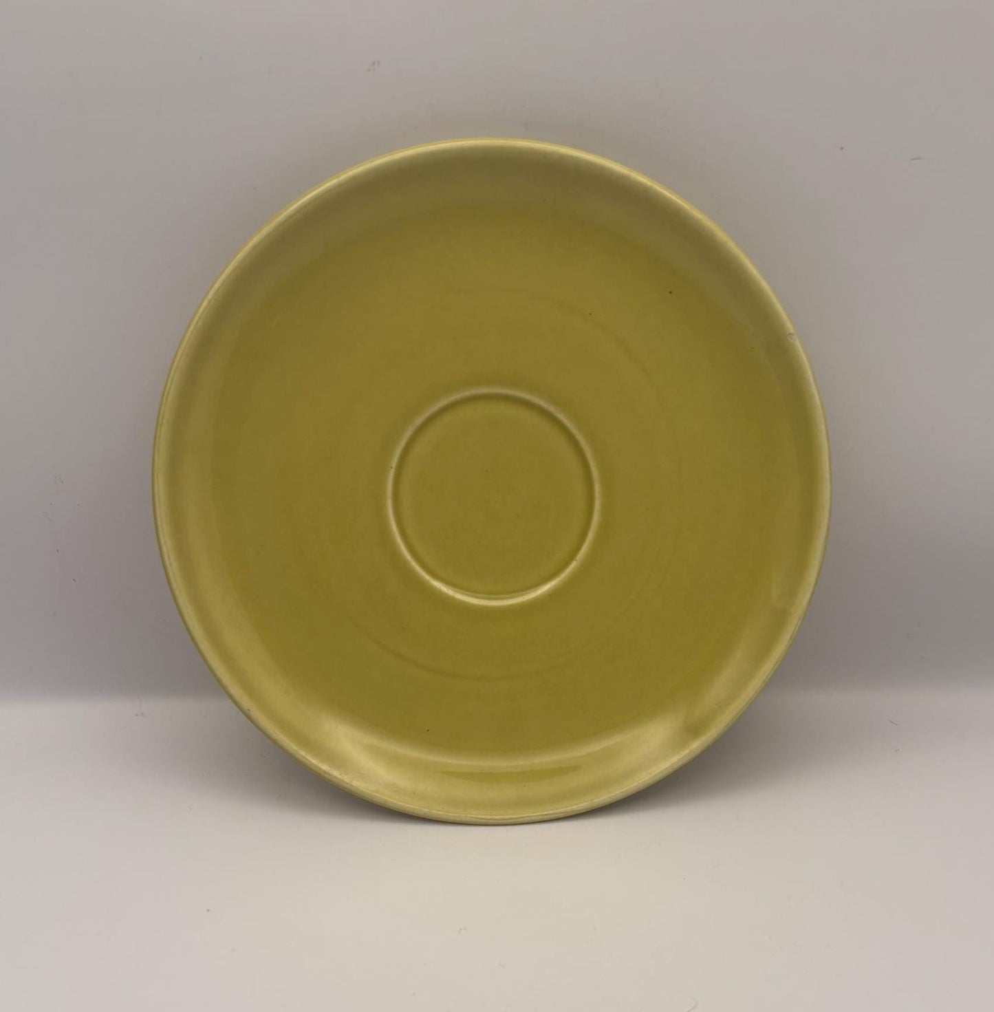 Harker Pottery Saucer Plate, Harkerware Stone Porcelain Plates, Lover Antiques and Vintage