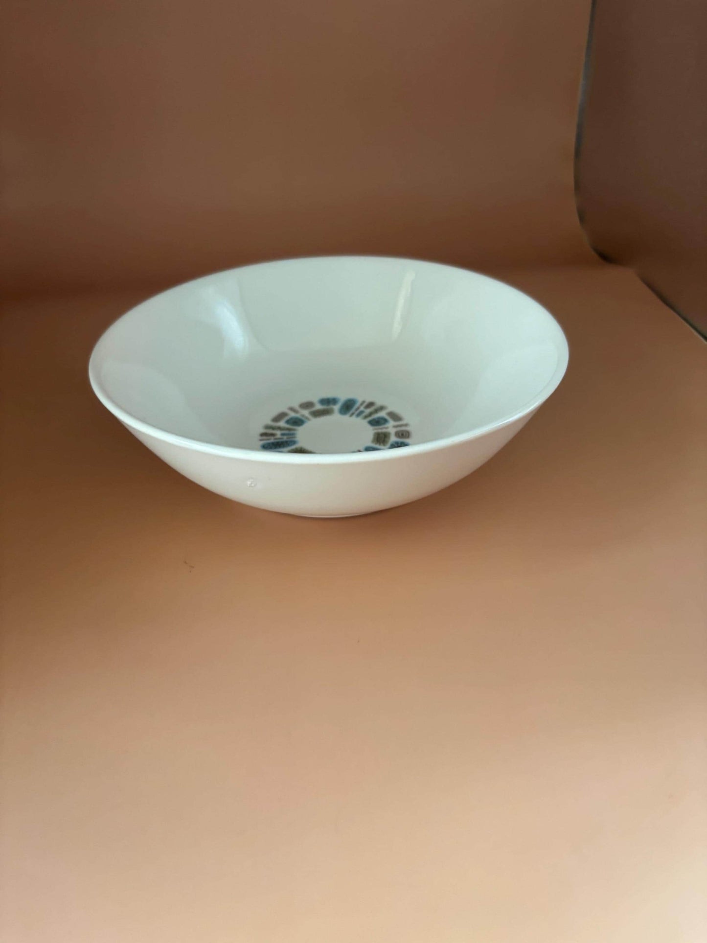 Vintage Canonsburg Pottery Dessert Dish or Bowl Temporama Design Lover Antiques and Vintage
