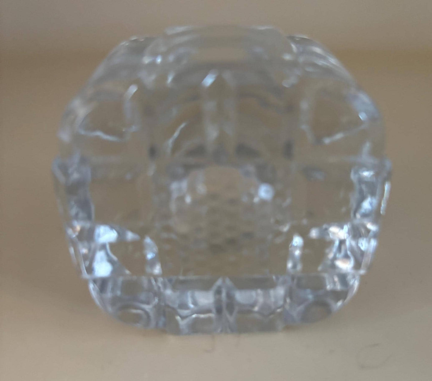 Antique Glass Ink Well Inkwell Glass Art Vanity Jar Dish Container Lover Antiques and Vintage