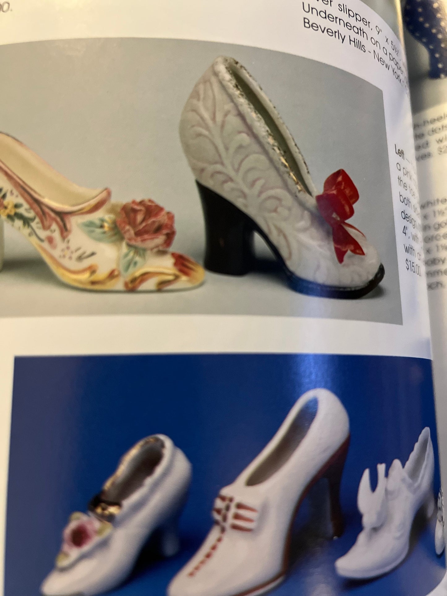 Collectible Glass Shoes Identification & Value Guide Book