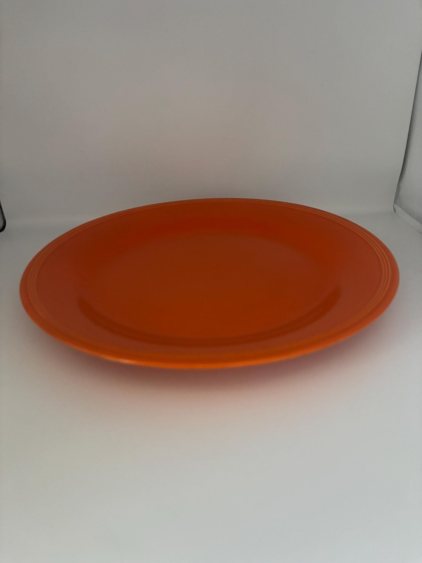 Edwin M. Knowles Dinner Plate, CHOOSE Green, Blue or Orange, Lover Antiques Vintage