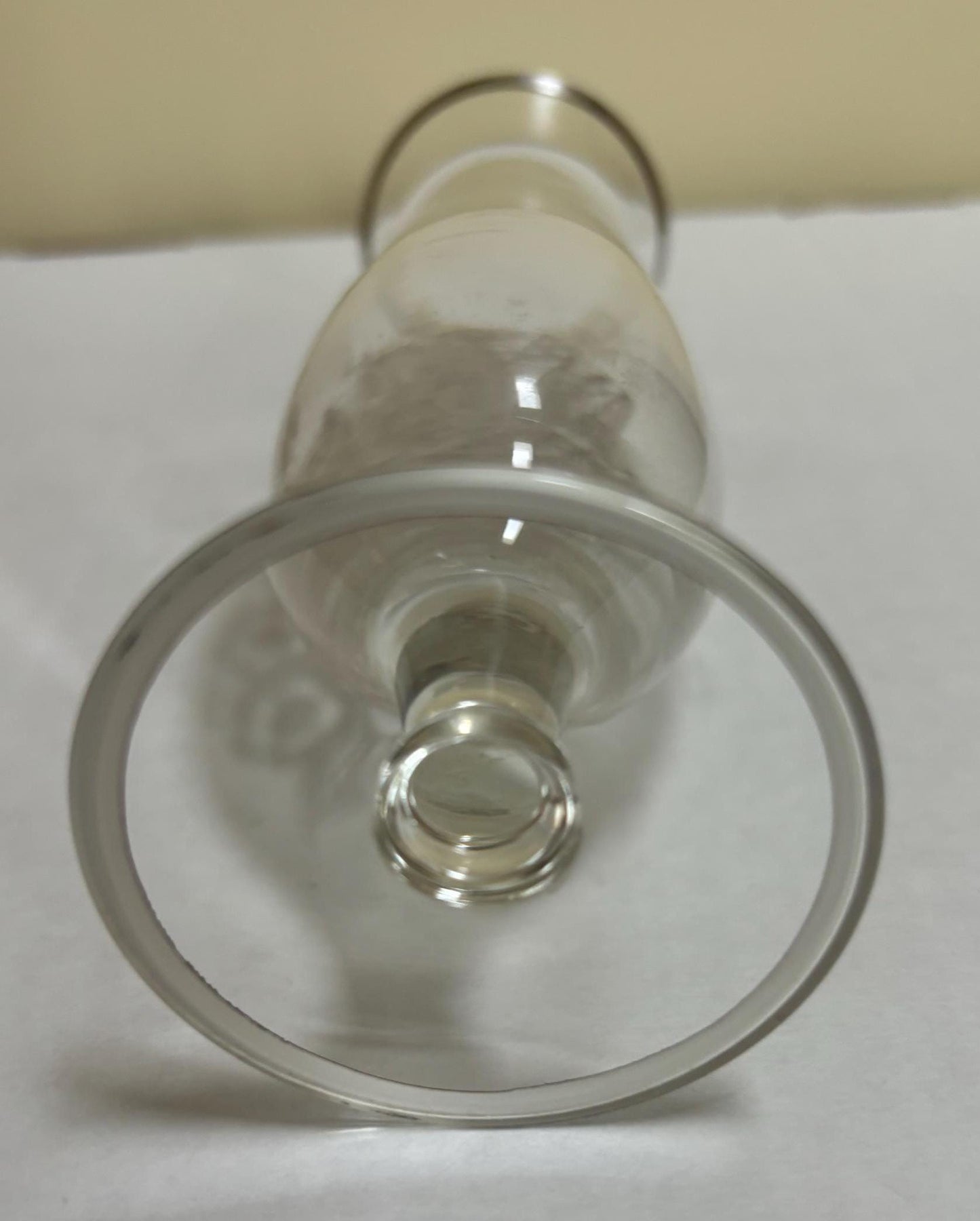 Vintage Silver on Crystal Vase By Silver City Lover Antiques and Vintage