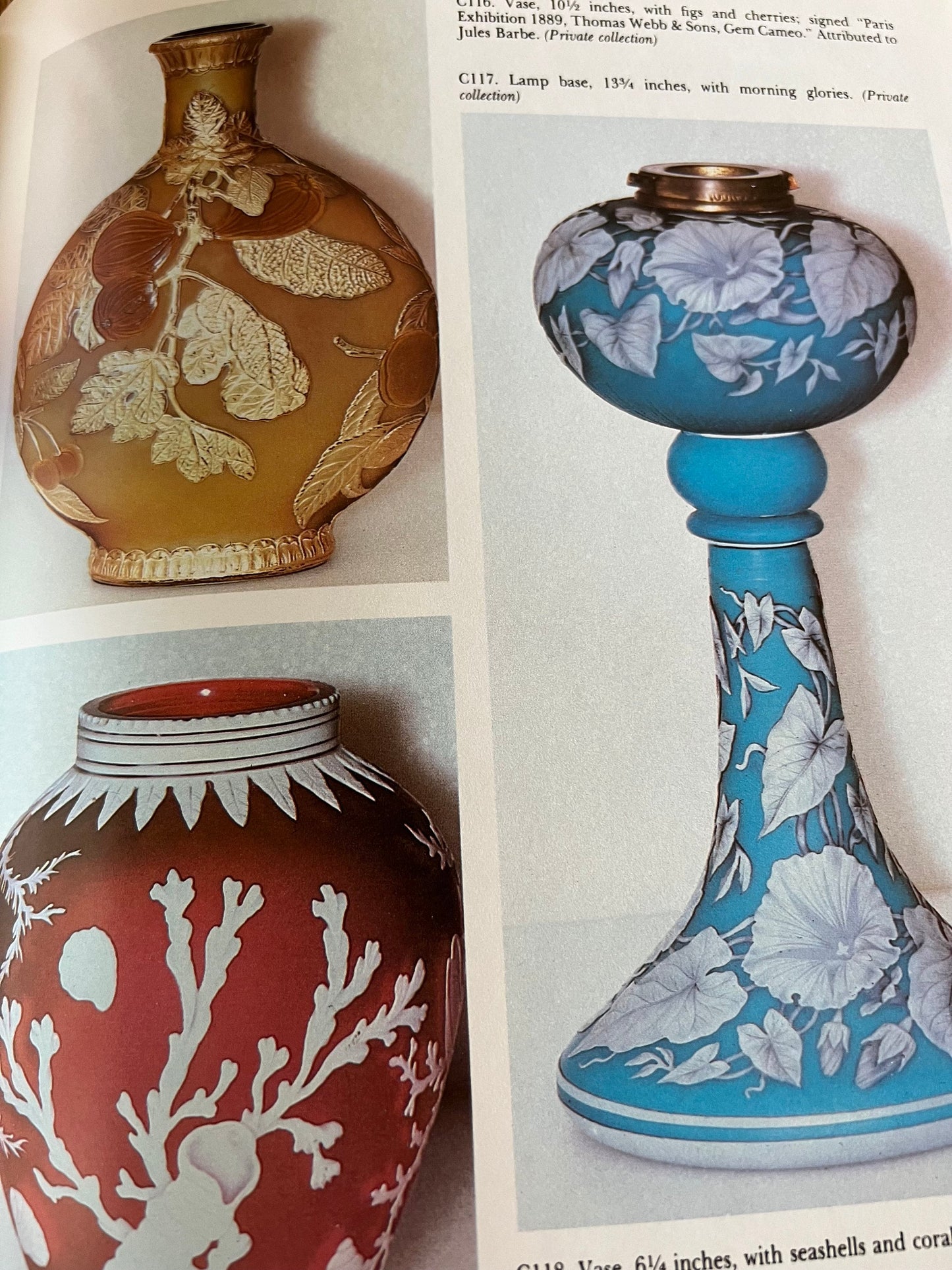 Vintage English Cameo Glass Book: Grover Guide, First Edition 1980