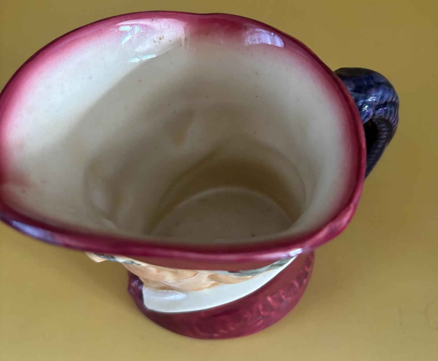 Vintage Royal Doulton The Cardinal Toby Mug Made in England United Kingdom Number 19 Lover Antiques and Vintage