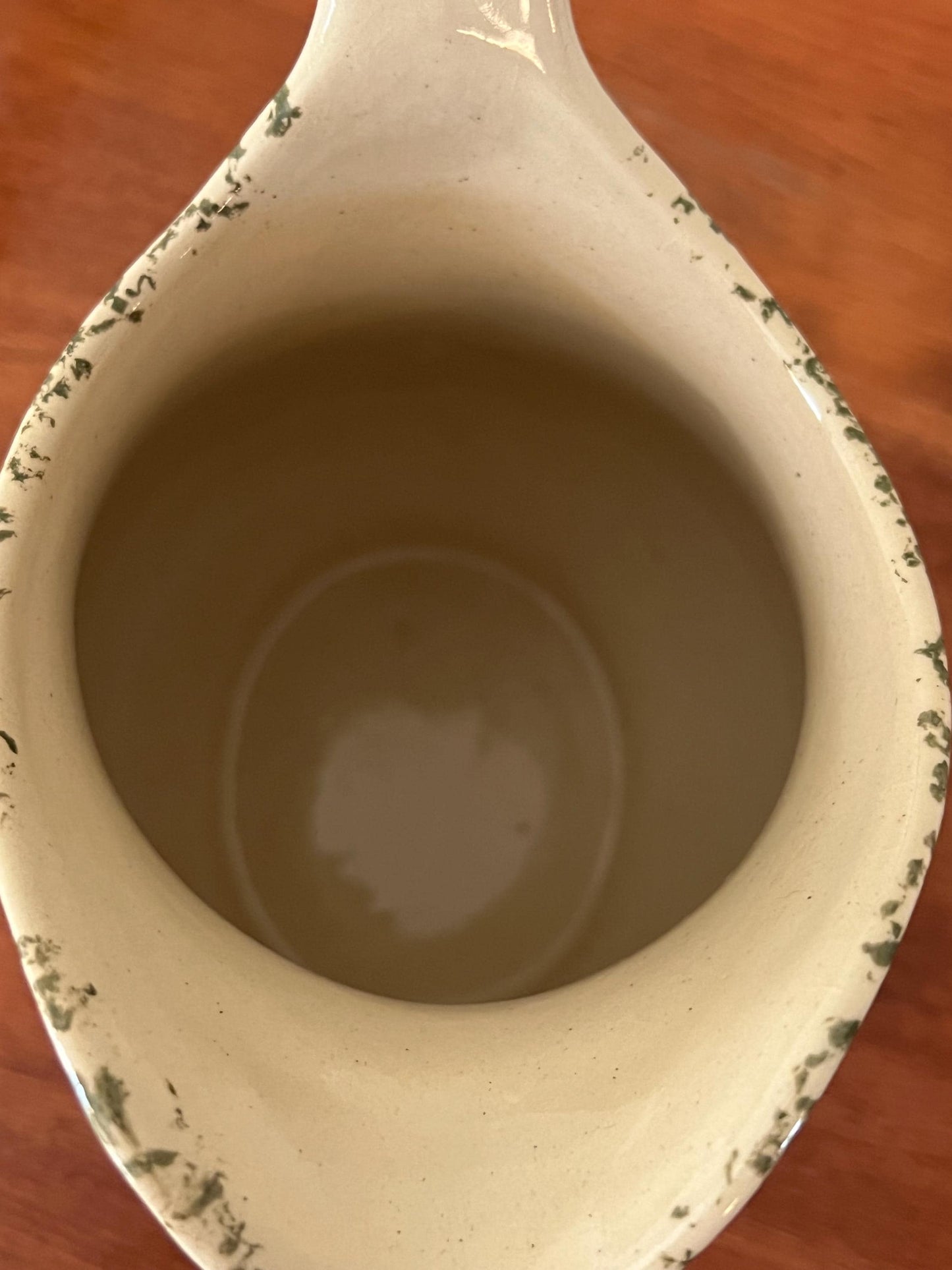 Vintage Sandhurst Stoneware Pitcher: Red Apple Design, New Ulm MN