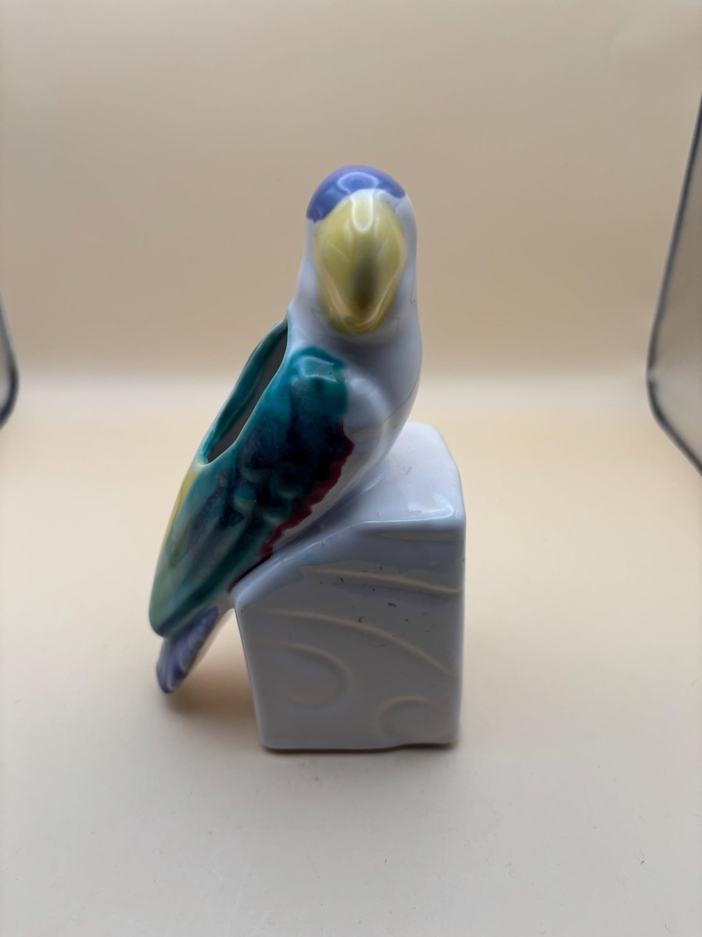 Vintage Morton Pottery Parrot Planter or Vase Set of 2 Lover Antiques and Vintage