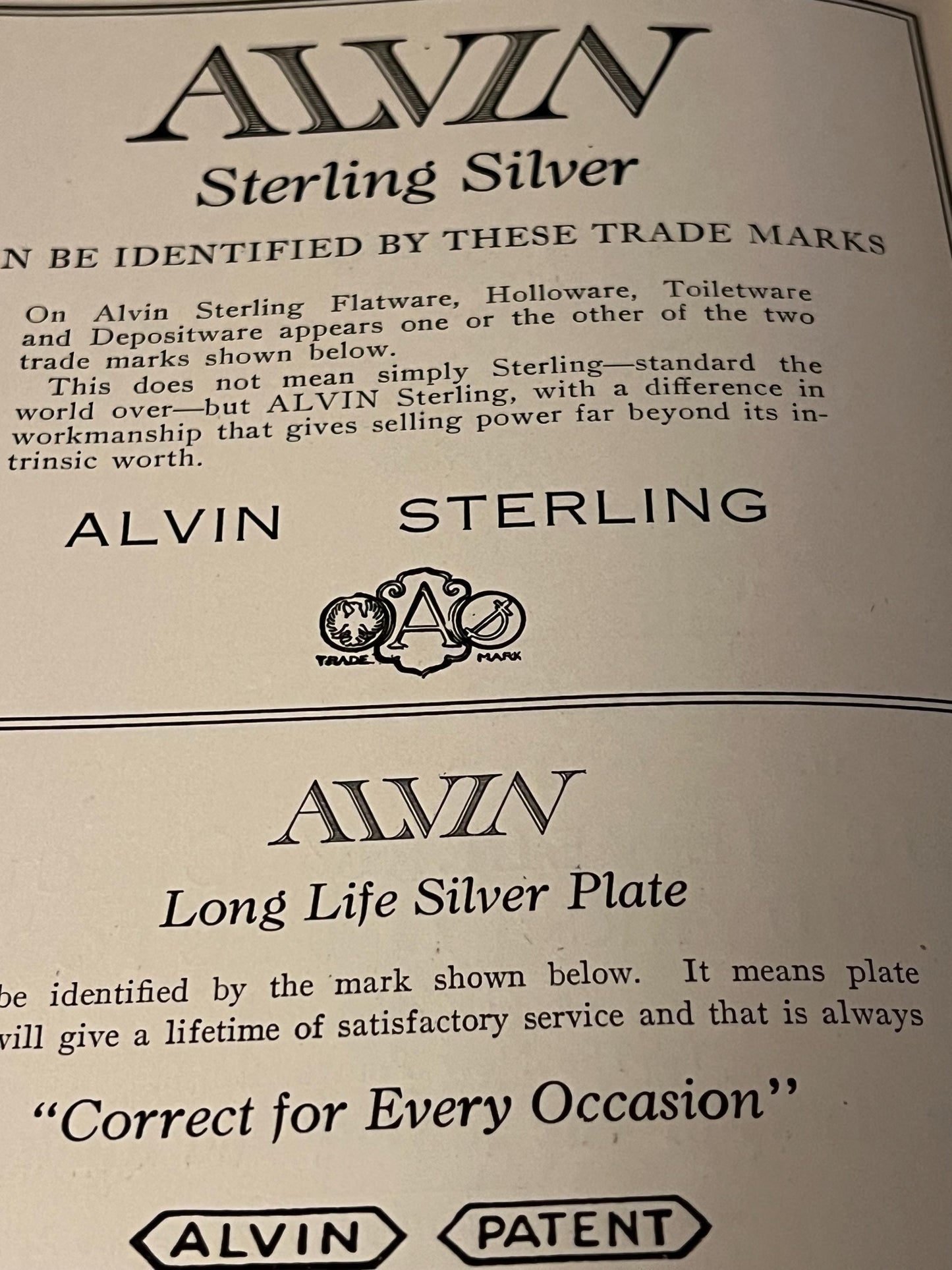 Antique Trademarks of Jewelry Book: 1922 Jewelers Circular Publishing