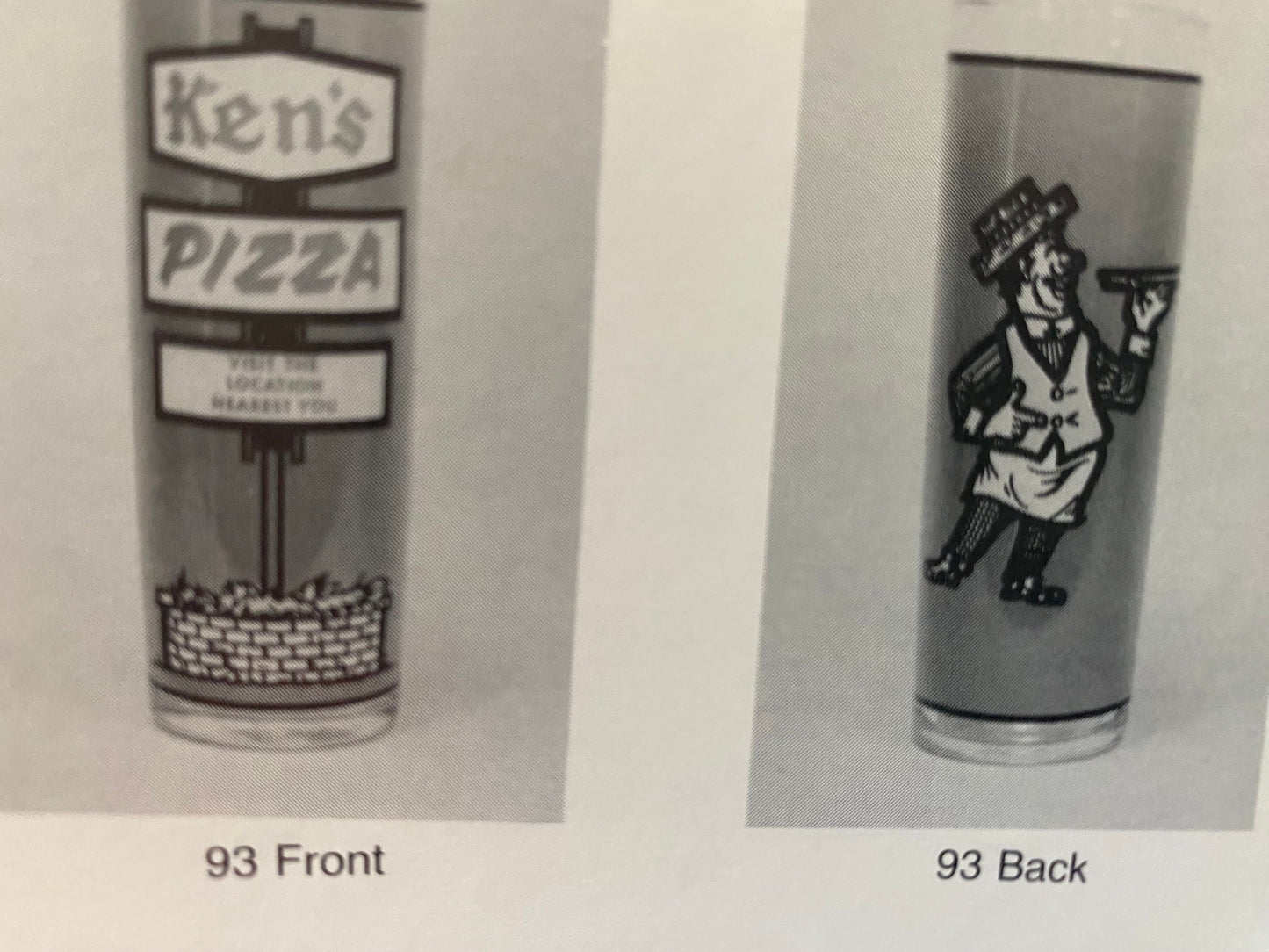Cartoon & Promotional Drinking Glasses Collector's Guide Book