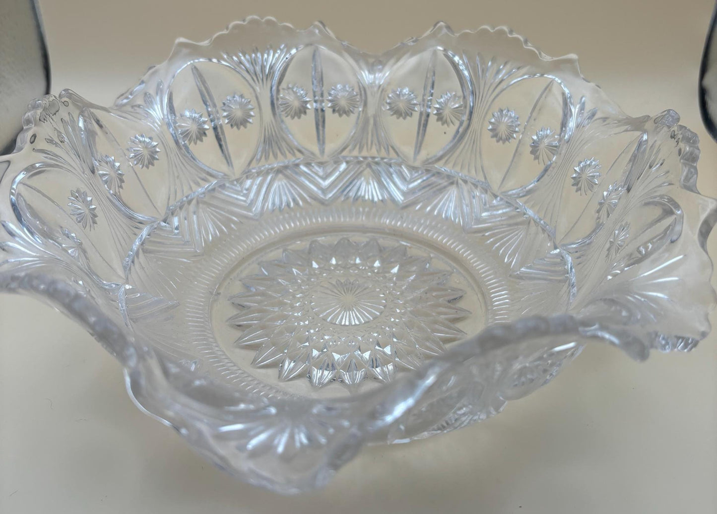 Antique Duncan Miller Glass Bowl Lover Antiques and Vintage
