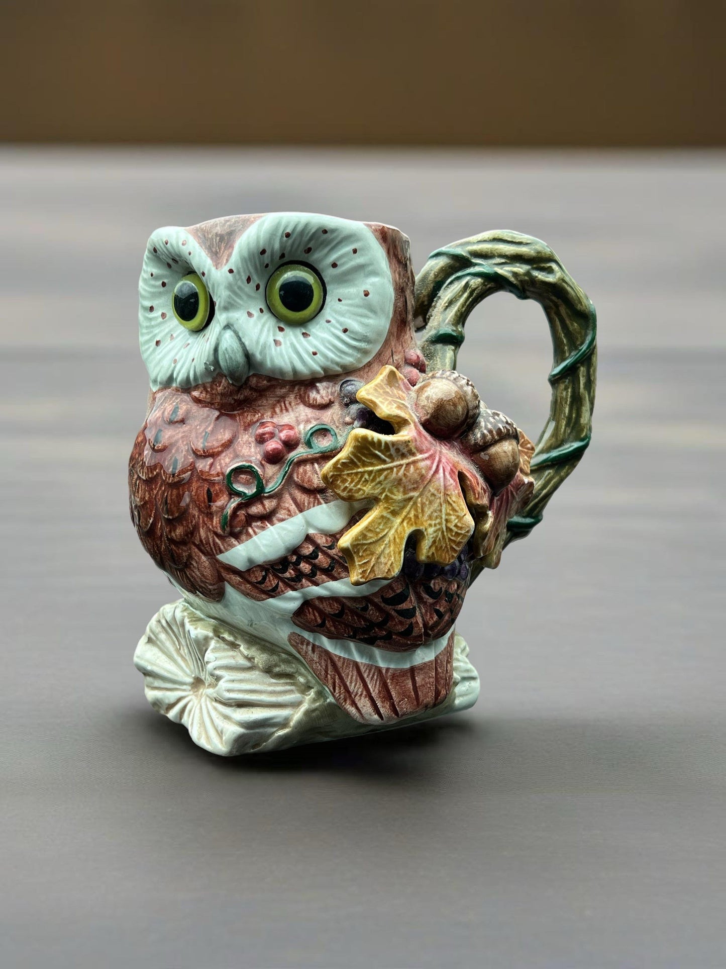 Vintage Fitz & Floyd Owl Figurine Statue Japan Owl Statue Lover Antiques and Vintage