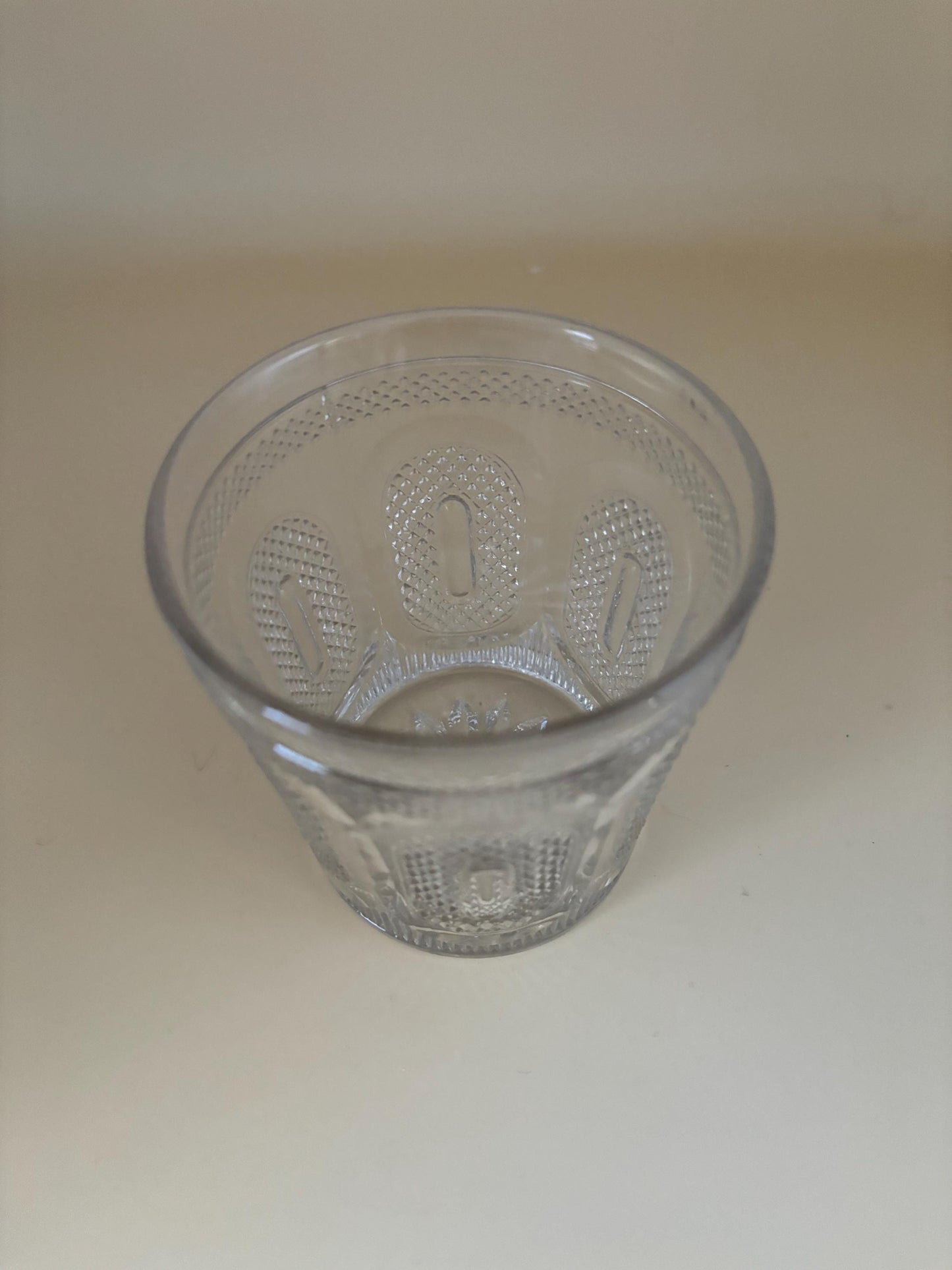 Antique Glass Cup or Spooner Lover Antiques and Vintage