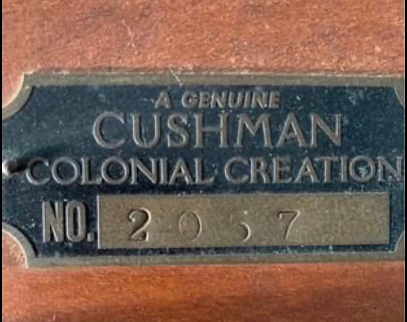 Vintage Cushman Colonial Creations Molly Stark 3 drawer dresser No.2053 & matching mirror No. 2057 Lover Antiques and Vintage