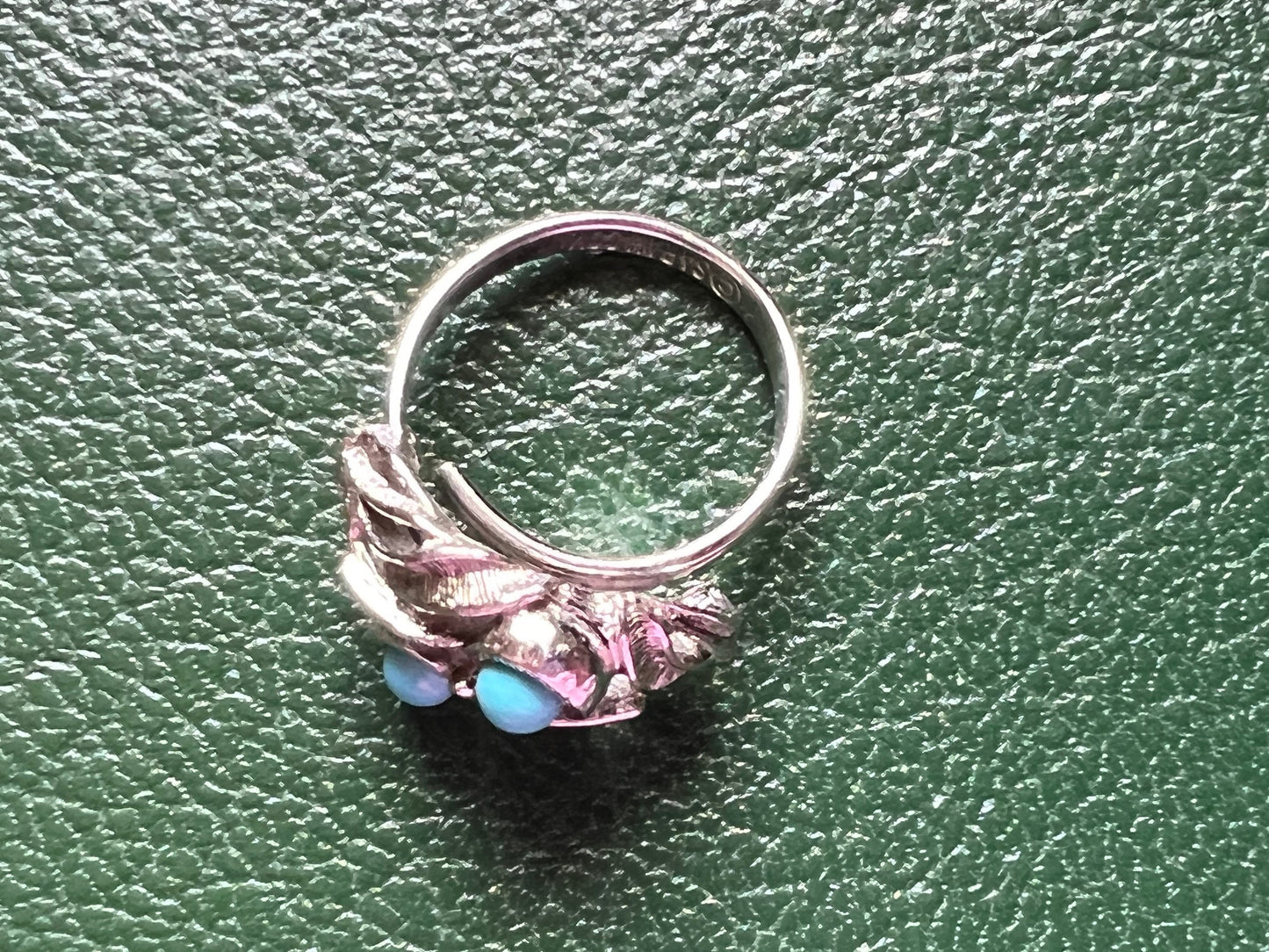 Vintage Sarah Coventry Turquoise Ring, Adjustable Turquoise Ring, Vintage Jewely, Lover Antiques and Vintage