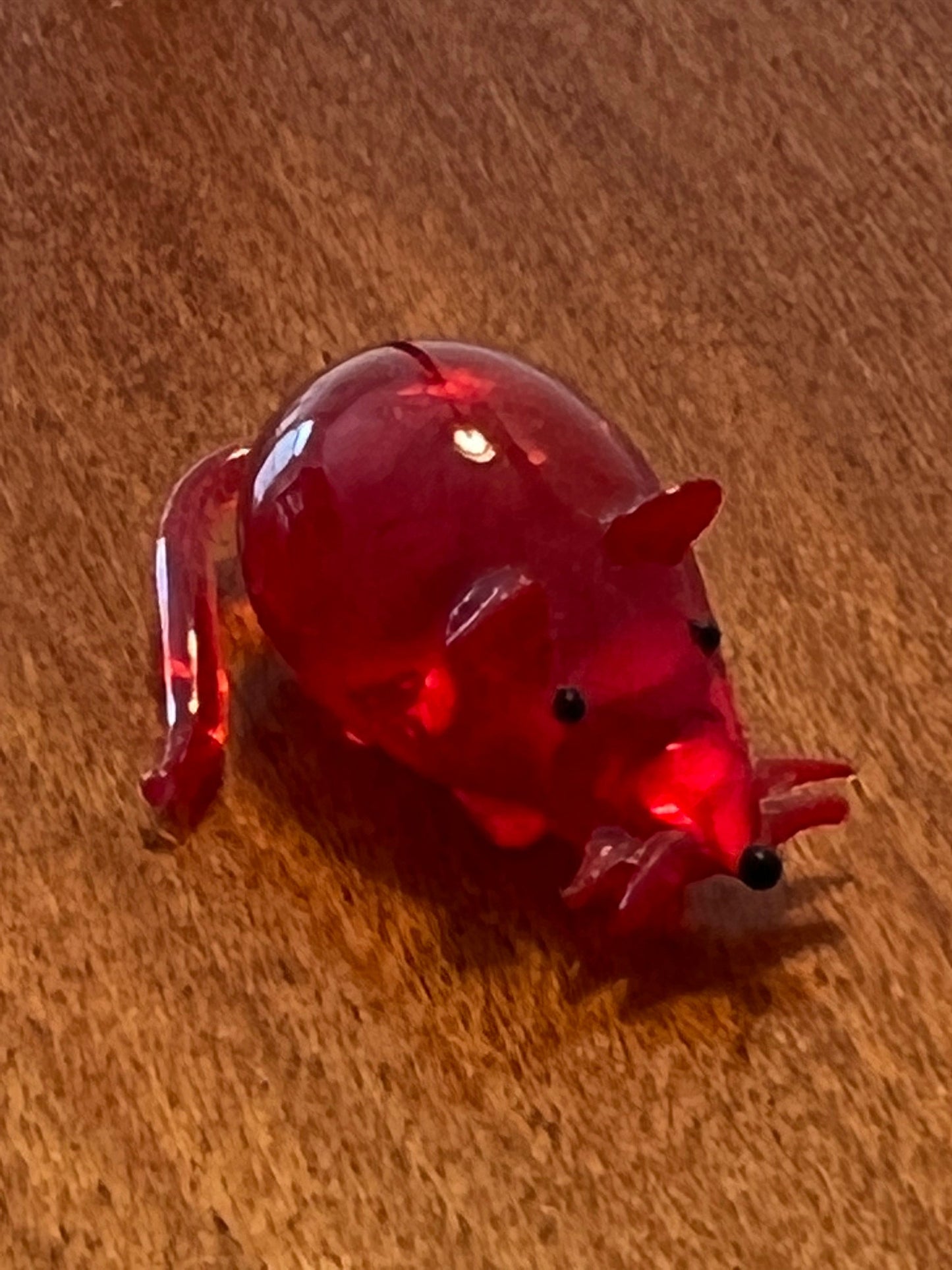  [ See Us @LoverAntiques.com!
Call or Text Steph at 518-944-0256.
Thank You!
Please Note- All items are shipped with insurance and tracking to ensure your complete happiness. Please do not hesitate to ask us any questions 518-944-0256. Thank You!** Ask Us - We love to combine shipping on two or more items.**Thank You For Supporting My Mom-Powered Small Business!**
Thank you for viewing all of our over 1500 items here and Lover Antiques and Vintage. Please FOLLOW US as we add "new" items nearly everyday.
We have a very sweet & lovely Ruby Red Glass Mouse 1".
It's in beautiful condition.
We've got a variety of unique and interesting items. We are happy to combine shipping, as appropriate.
Please ask us any questions at 518-944-0256. Lots more coming so please FOLLOW US.
Thank you![ [ See Us @LoverAntiques.com!
Call or Text Steph at 518-944-0256.
Thank You!
Please Note- All items are shipped with insurance and tracking to ensure your complete happiness. Please do not hesitate to ask us any questions 518-944-0256. Thank You!** Ask Us - We love to combine shipping on two or more items.**Thank You For Supporting My Mom-Powered Small Business!**
Regular price
$97.00 USD
Regular price
$0.00 USD
Sale price
$97.00 USD
Unit price
per
Couldn't load pickup availability
![Vintage Fenton Ruby Red Glass Mouse 1” Collectible Art Glass Works LoverAntiques and Vintage