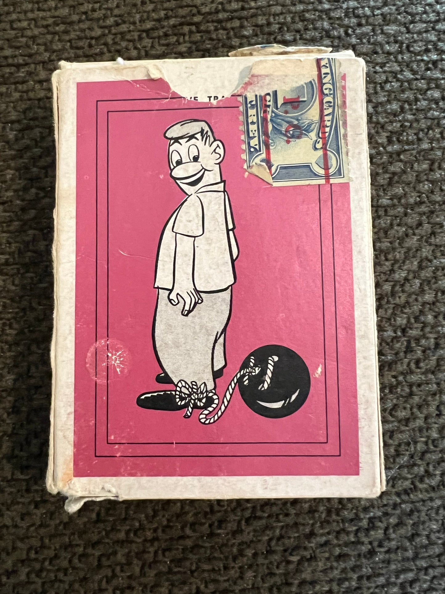 Vintage Bowl-up Cartoon playing cards collectible deck of cards