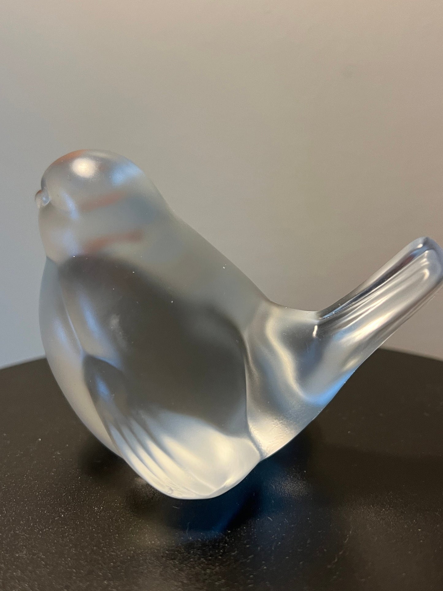Vintage Fenton Frosted Bird Glass Art Animals Lover Antiques and Vintage