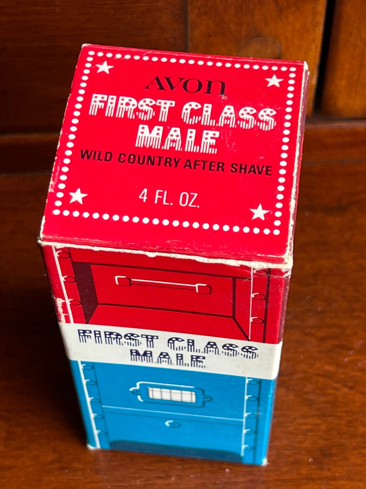 Vintage Avon First Class Male with Box Wild Country After Shave 4 ounces Full Bottle Lover Antiques and Vintage