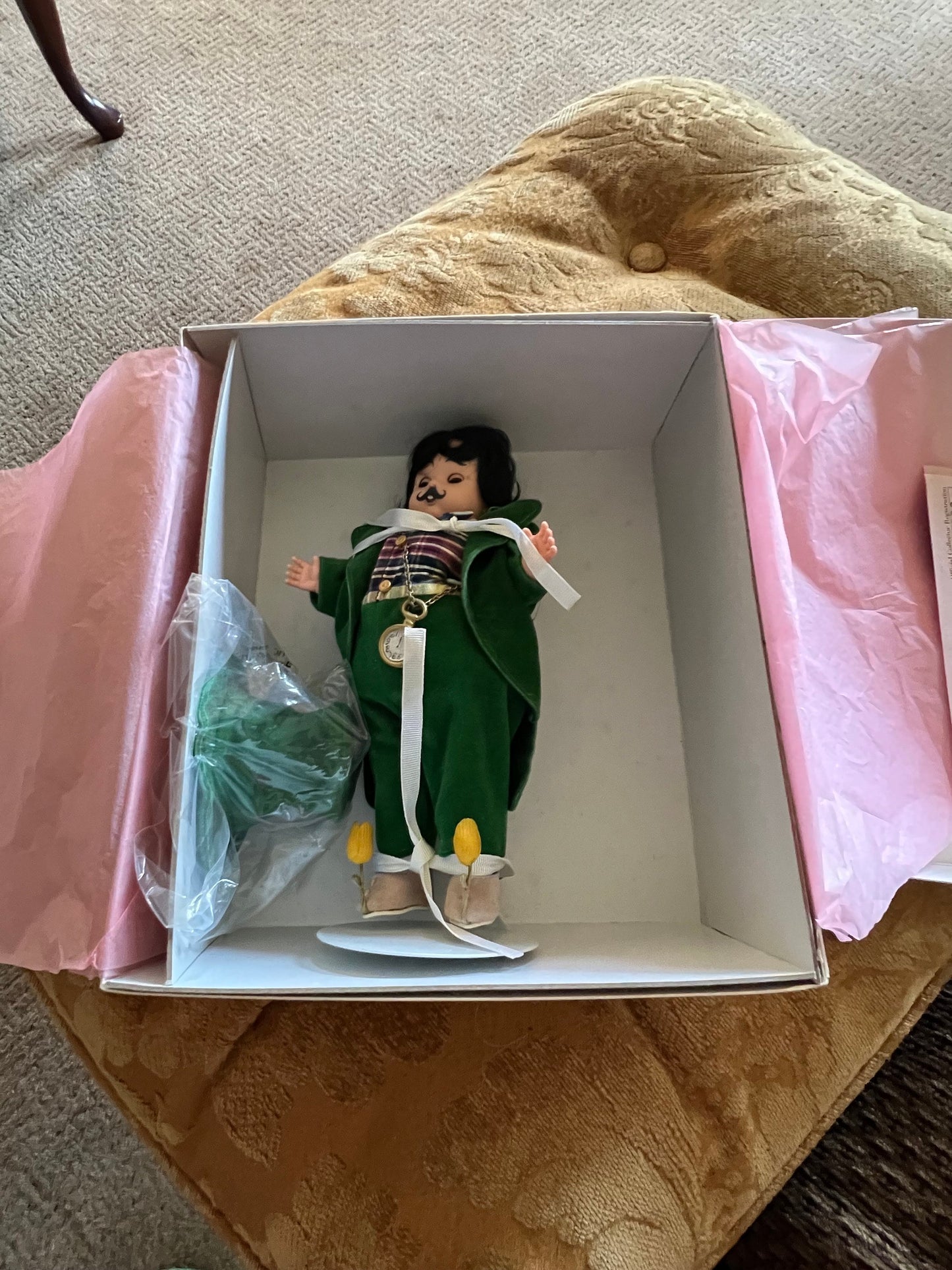 Vintage Madame Alexander Mayor of Munchkinland Doll No. 37125 8” doll from The Wizard of Oz Dolls Collection Lover Antiques and Vintage