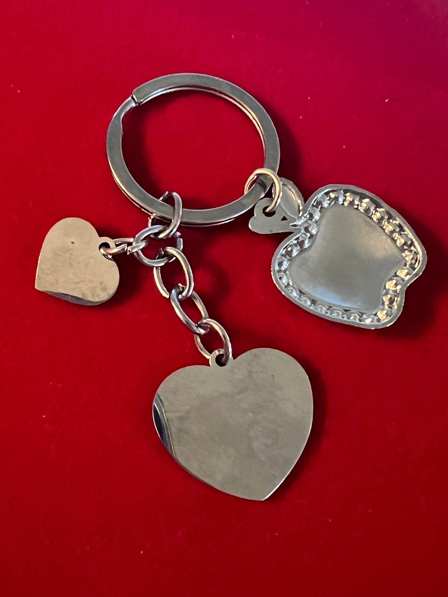Apple Teacher Gift, Pretty Apple Keychain, Thank You Gift to a Teacher, Lover Antiques and Vintage