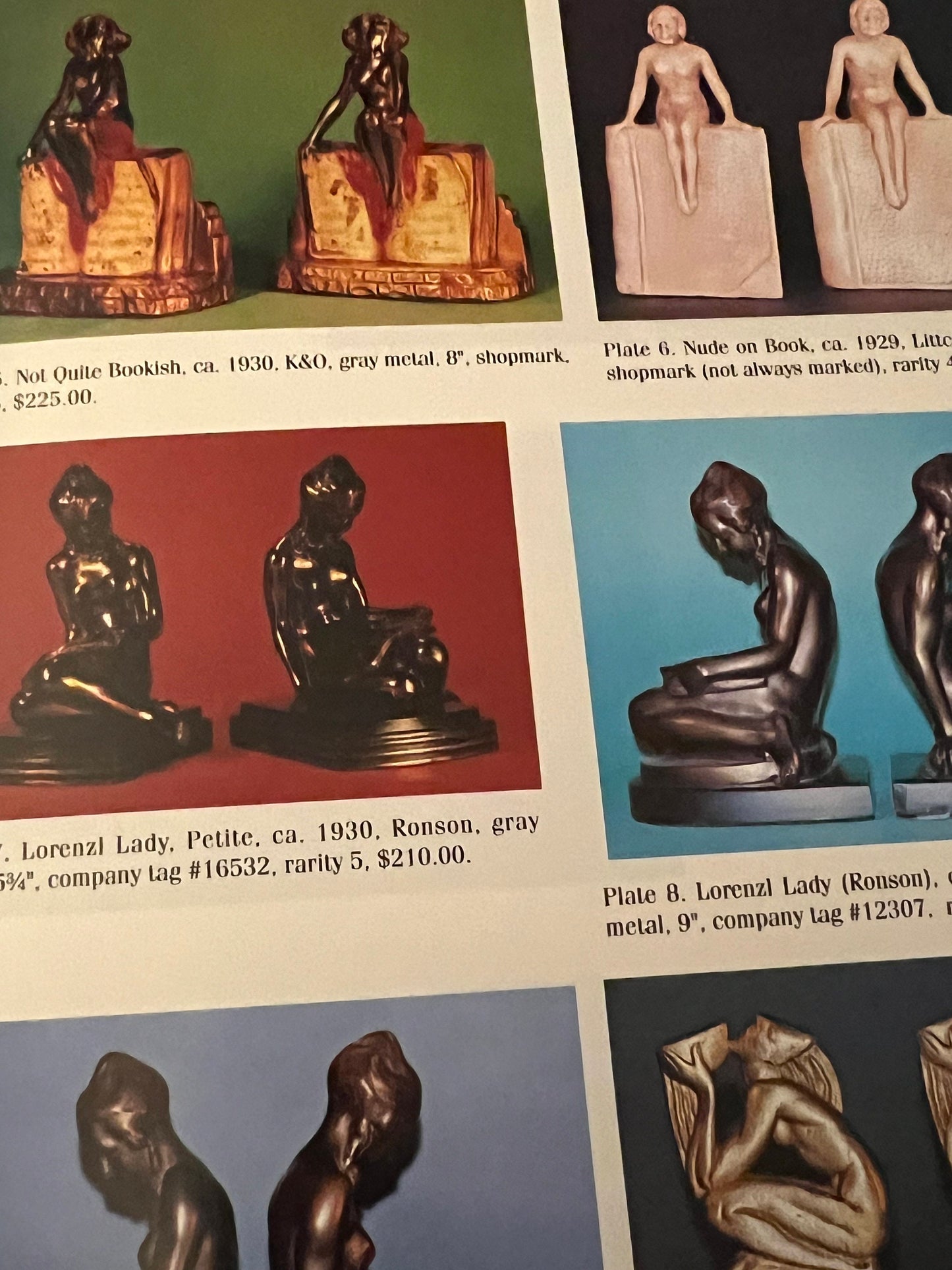 Collector’s Guide to Bookends Book, Identification and Values, Lover Antiques and Vintage