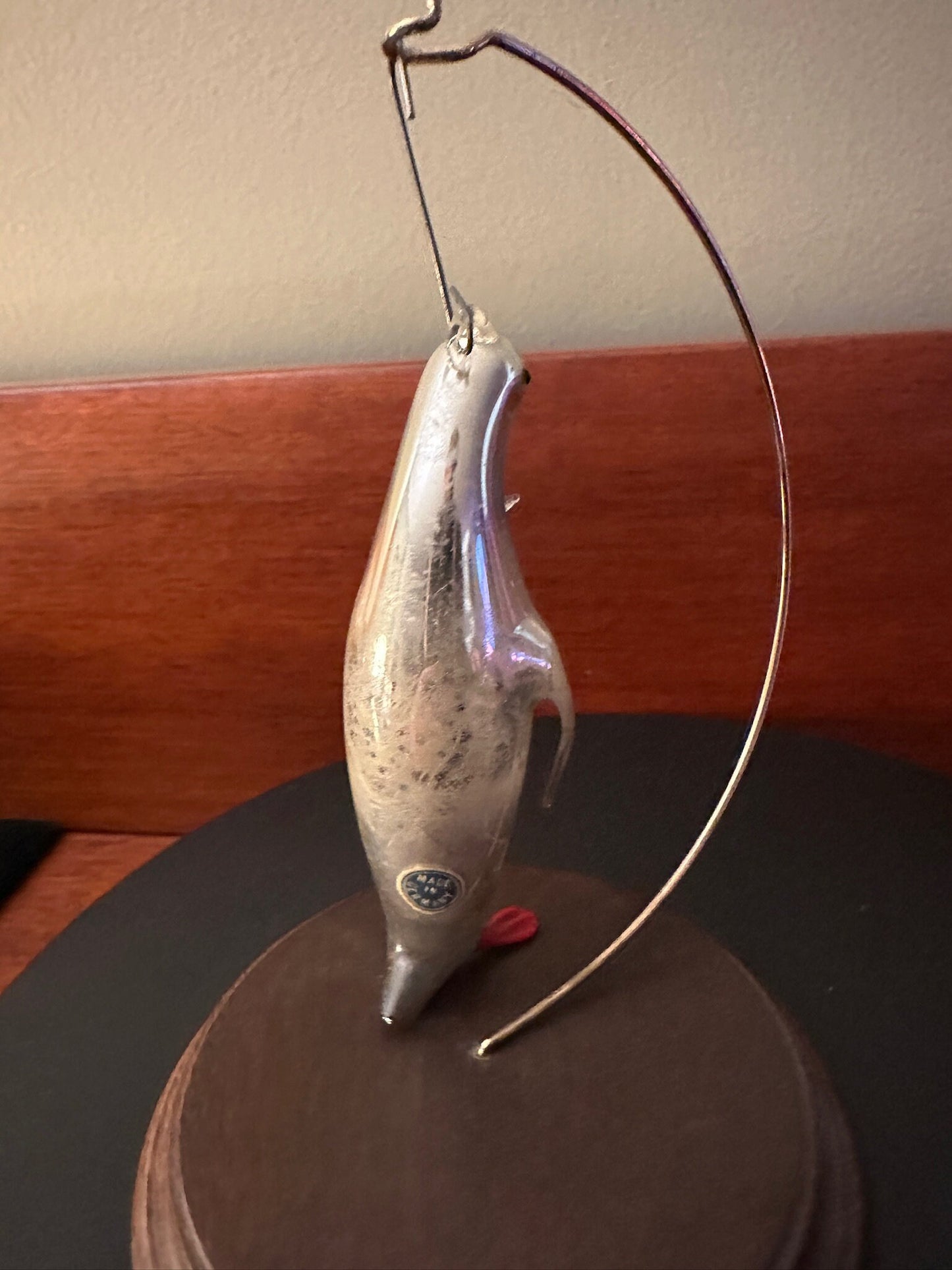 Vintage Penguin Ornament Made in Germany, Hand Blown Penguin, Mercury Ornaments, Lover Antiques and Vintage
