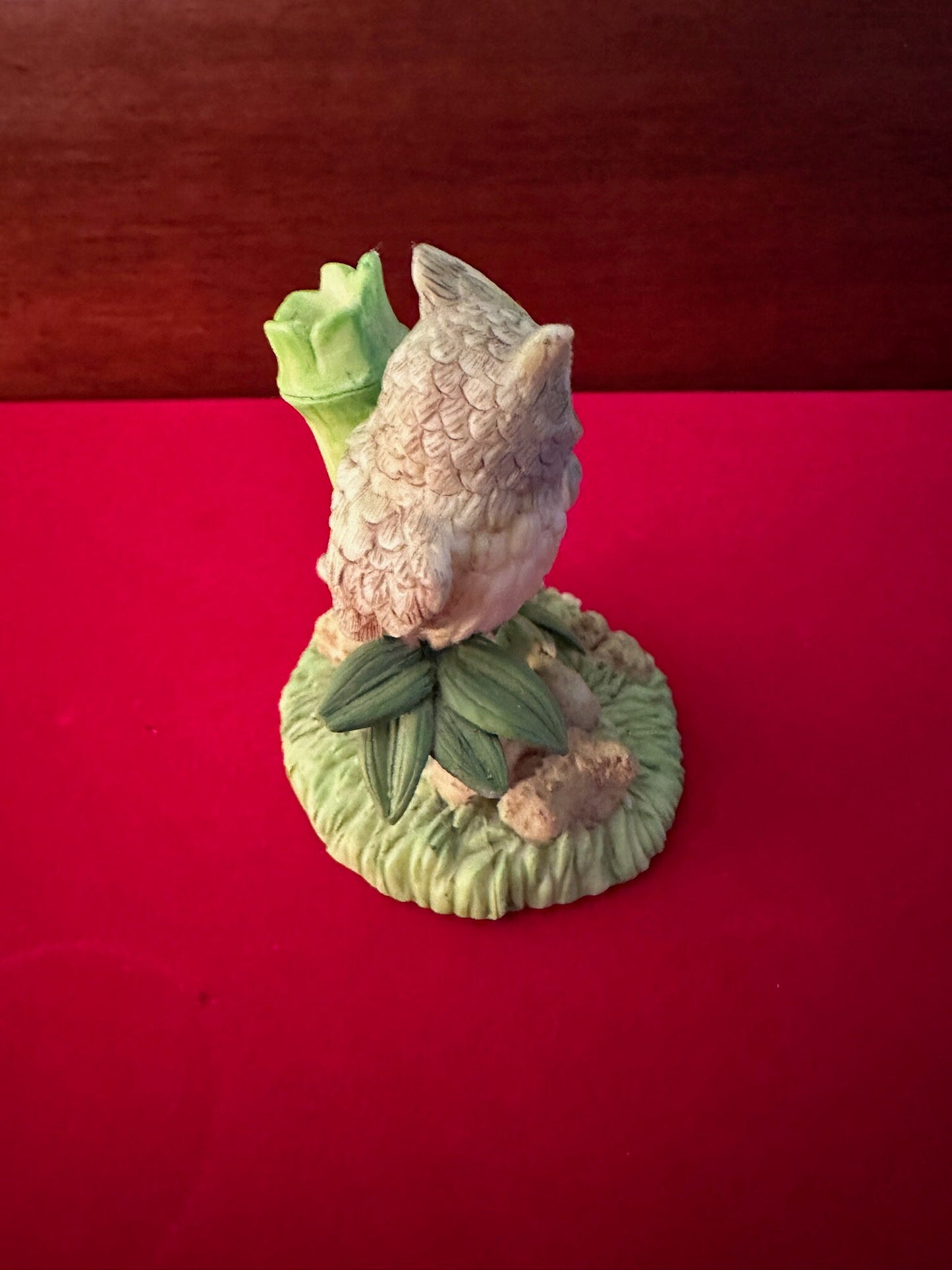 Vintage Porcelain Owl Figurine, Lover Antiques and Vintage