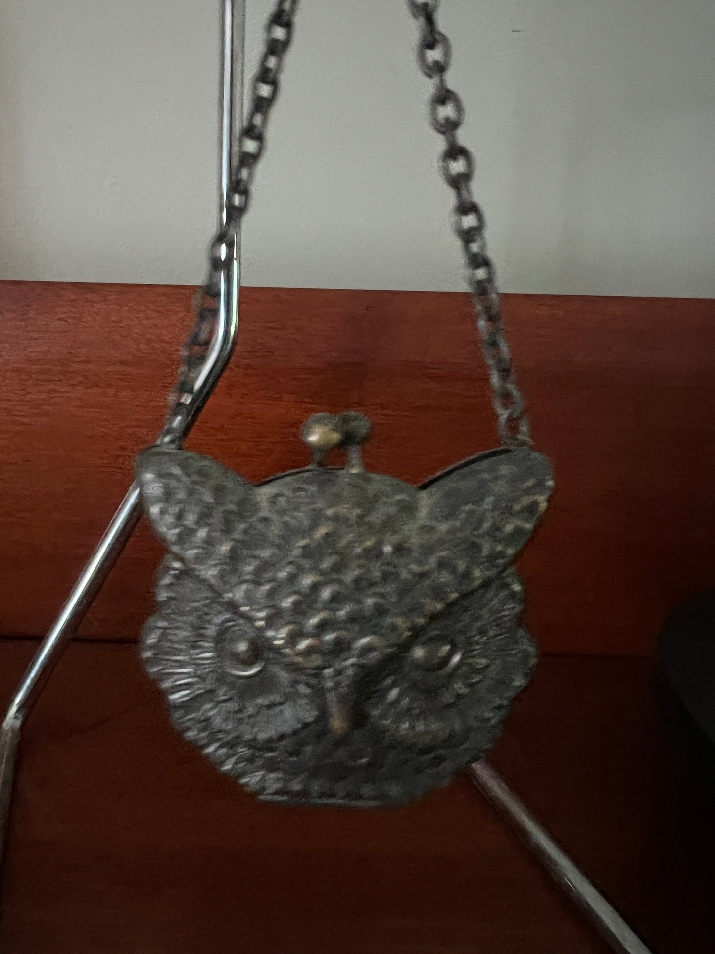 Antique 1904 World's Fair Expo St. Louis, MO Metal Owl Coin, Trinket, Purse, Bag, Lover Antiques and Vintage