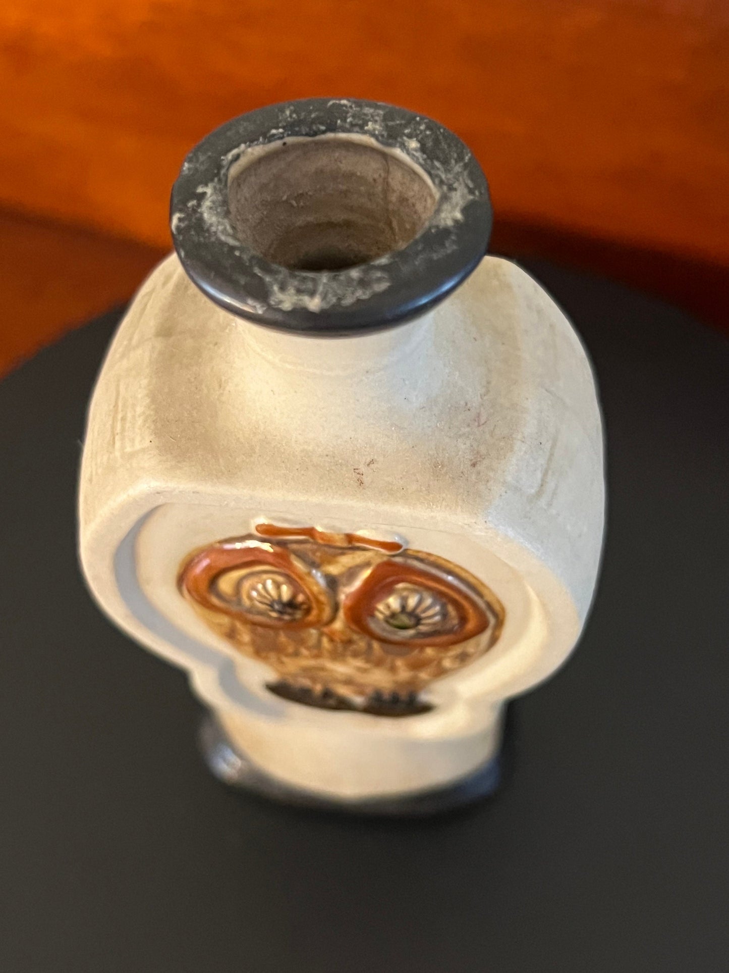 Vintage Owl Pottery Vase Made in Japan, Japanese Figurine, Lover Antiques and Vintage