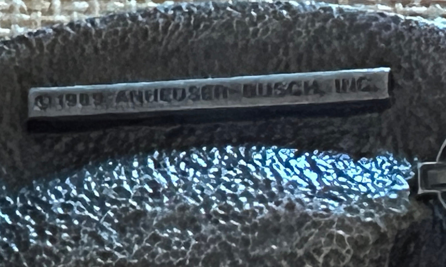 Vintage Anheuser Busch Clydesdale Belt Buckle, Pewter Horse Belt Buckle, Lover Antiques and Vintage