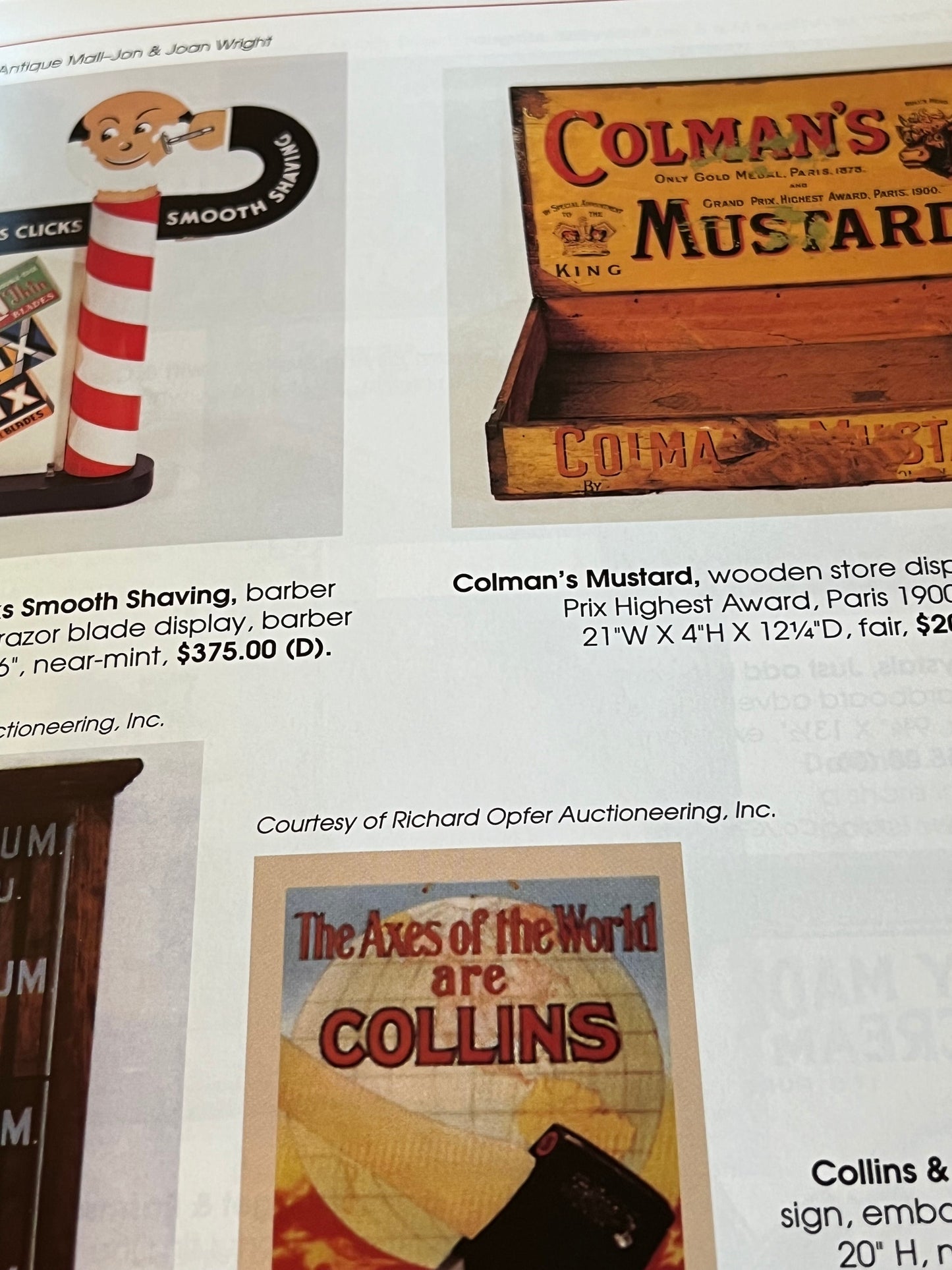 Value Guide to Advertising Memorabilia Book, Second Edition, by BJ Summers, Lover Antiques and Vintage