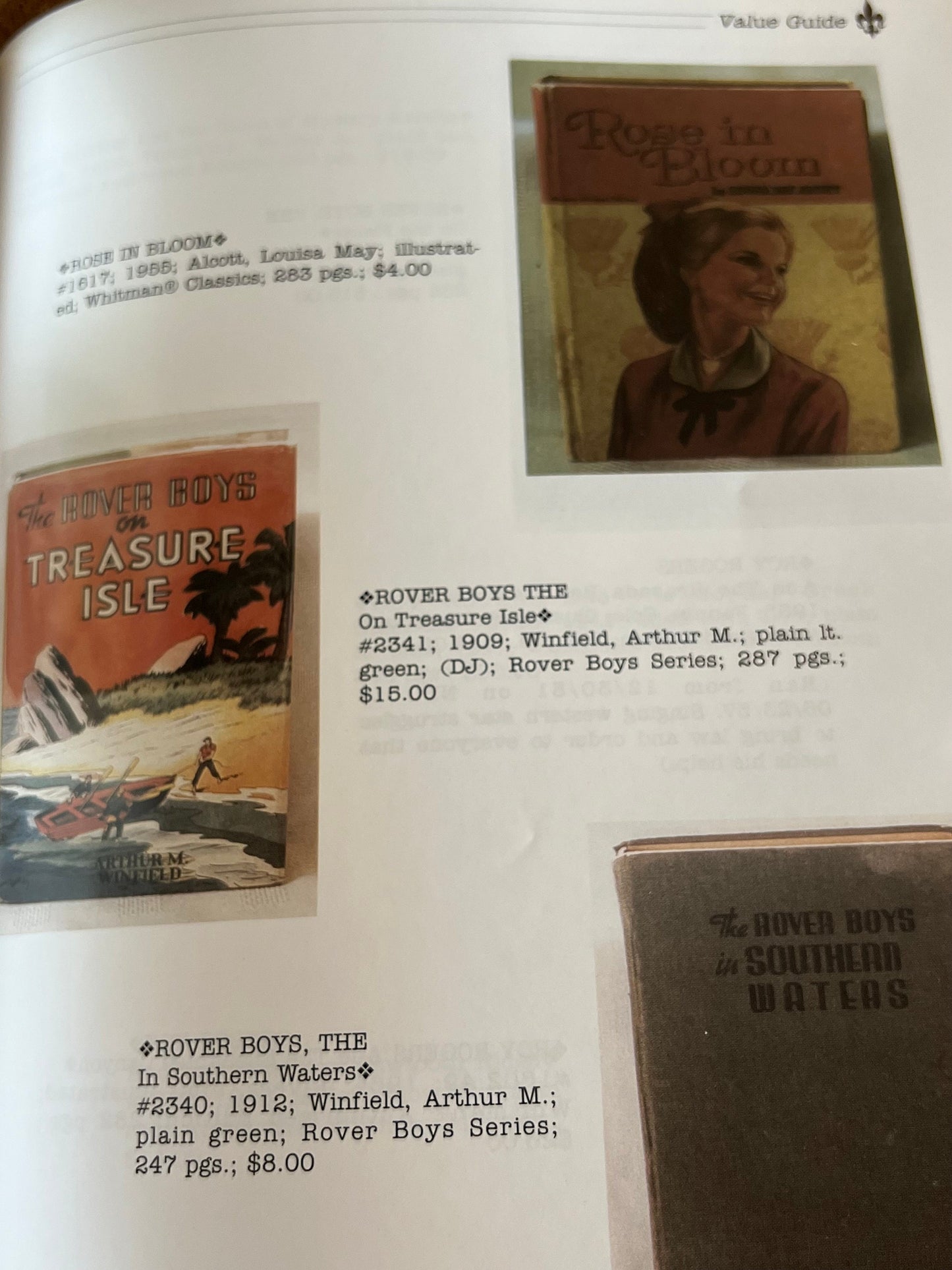 Whitman Juvenile Books Reference and Value Guide, Vintage Young Reader Guide Book, Lover Antiques and Vintage