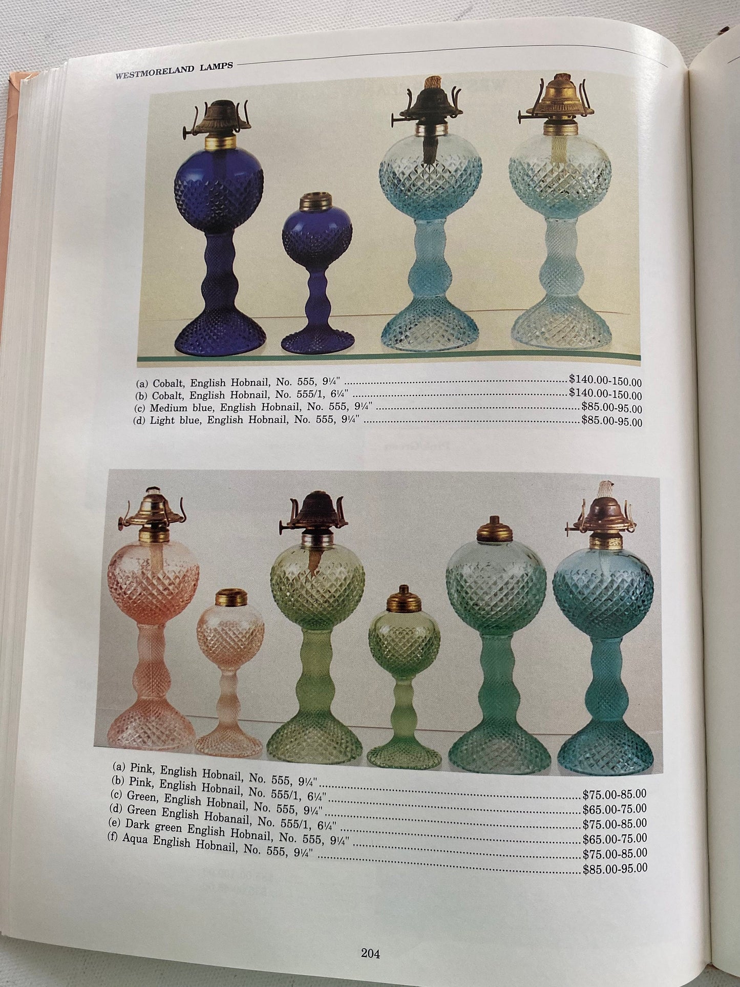 Bedroom & Bathroom Glassware of the Depression Years Fenton Cambridge Akro Agate Powder Jars Book Guide Lover Antiques and Vintage