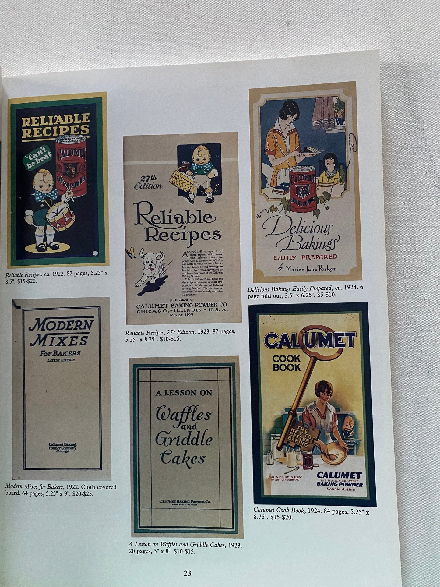 Vintage Cookbooks and Advertising Leaflets Book Guide, by Sandra J. Norman, Cookbook Guide, Lover Antiques and Vintage