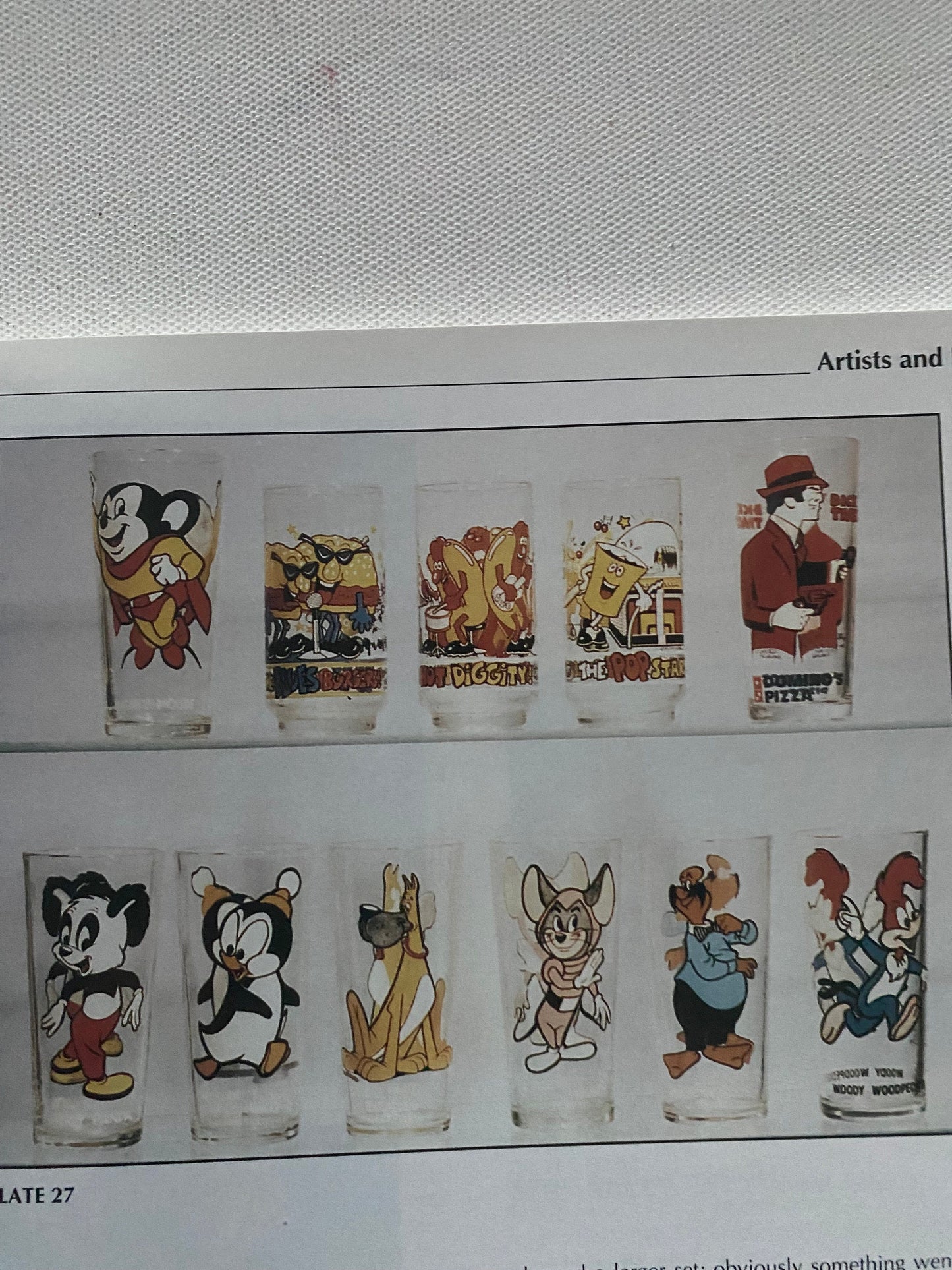 Collectible Drinking Glasses Identification & Values Book, by Mark Chase and Michael Kelly, Lover Antiques and Vintage