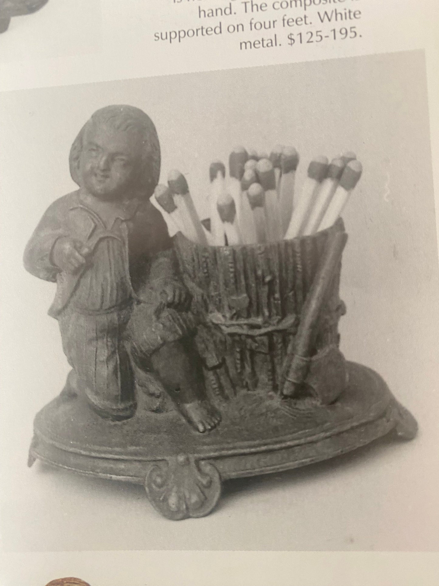 Collectible Match Holders For Tabletops and Walls Book, by Jean and Franklin Hunting, Lover Antiques and Vintage