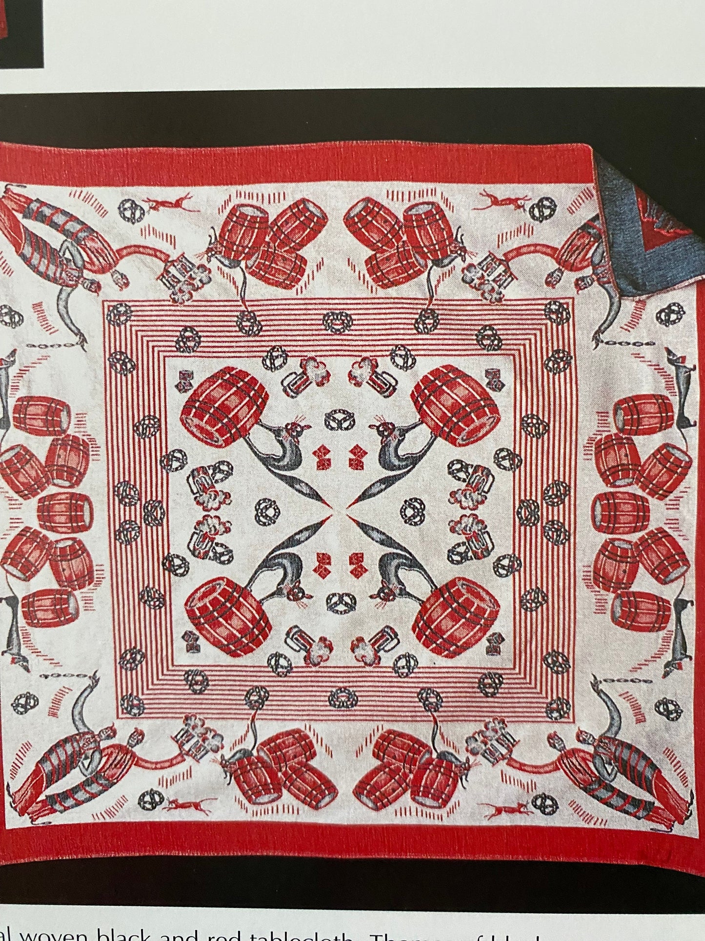 Collector’s Guide to Vintage Tablecloths Book, by Pamela Glasell, Lover Antiques and Vintage