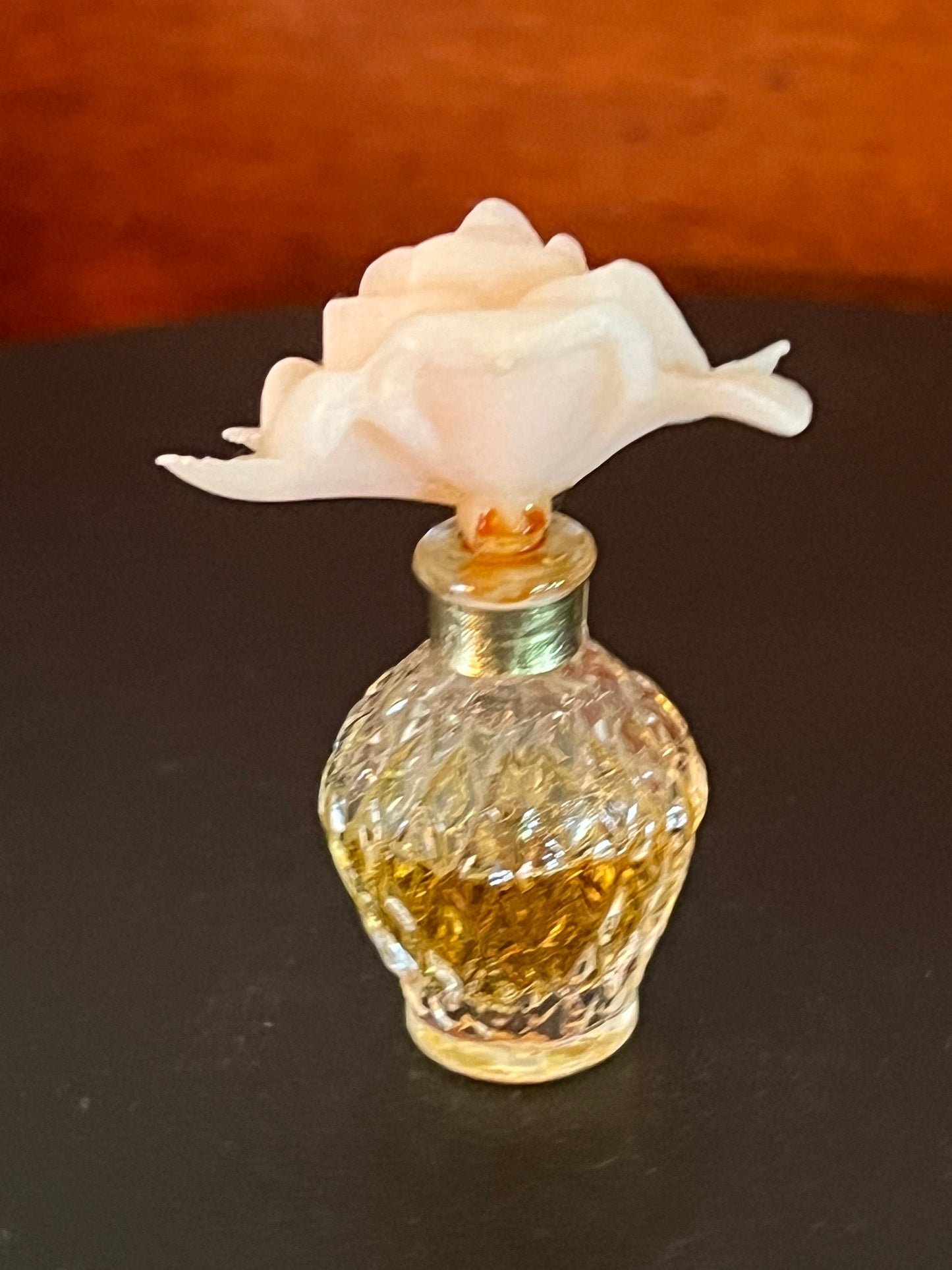 Vintage Capricci Nina Ricci Miniature Eau de toilette 2.5 ml/0.08 fluid ounces, Small French Collectible Perfume, Lover Antiques and Vintage
