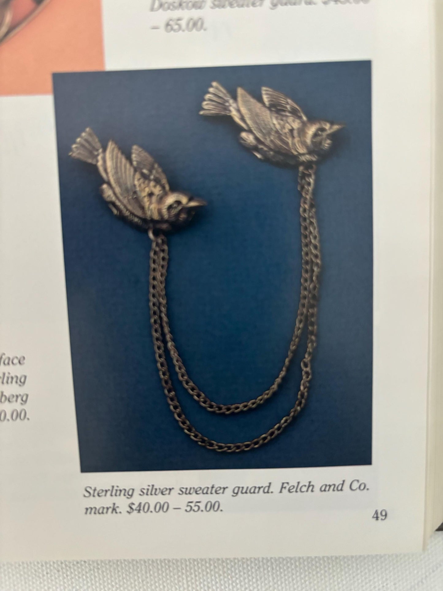 Collectible Silver Jewelry Identification and Value Guide Book by Fred Rezazadeh Lover Antiques and Vintage