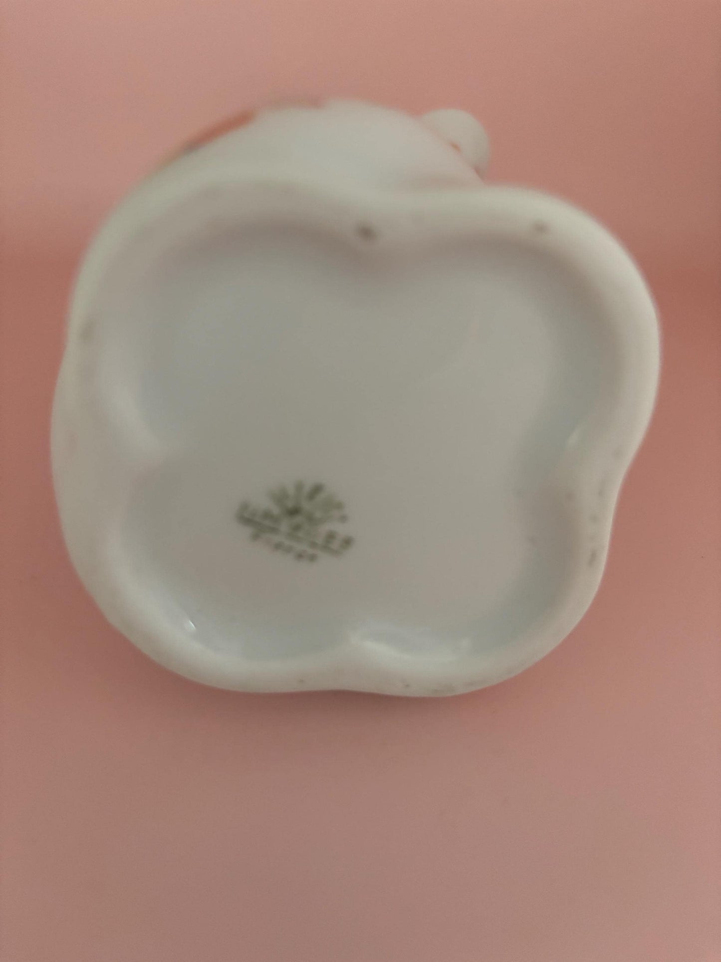 Vintage Limoges of France Three Finger Vase Hand Painted Triple Bud Vase Red Flowers Lover Antiques and Vintage