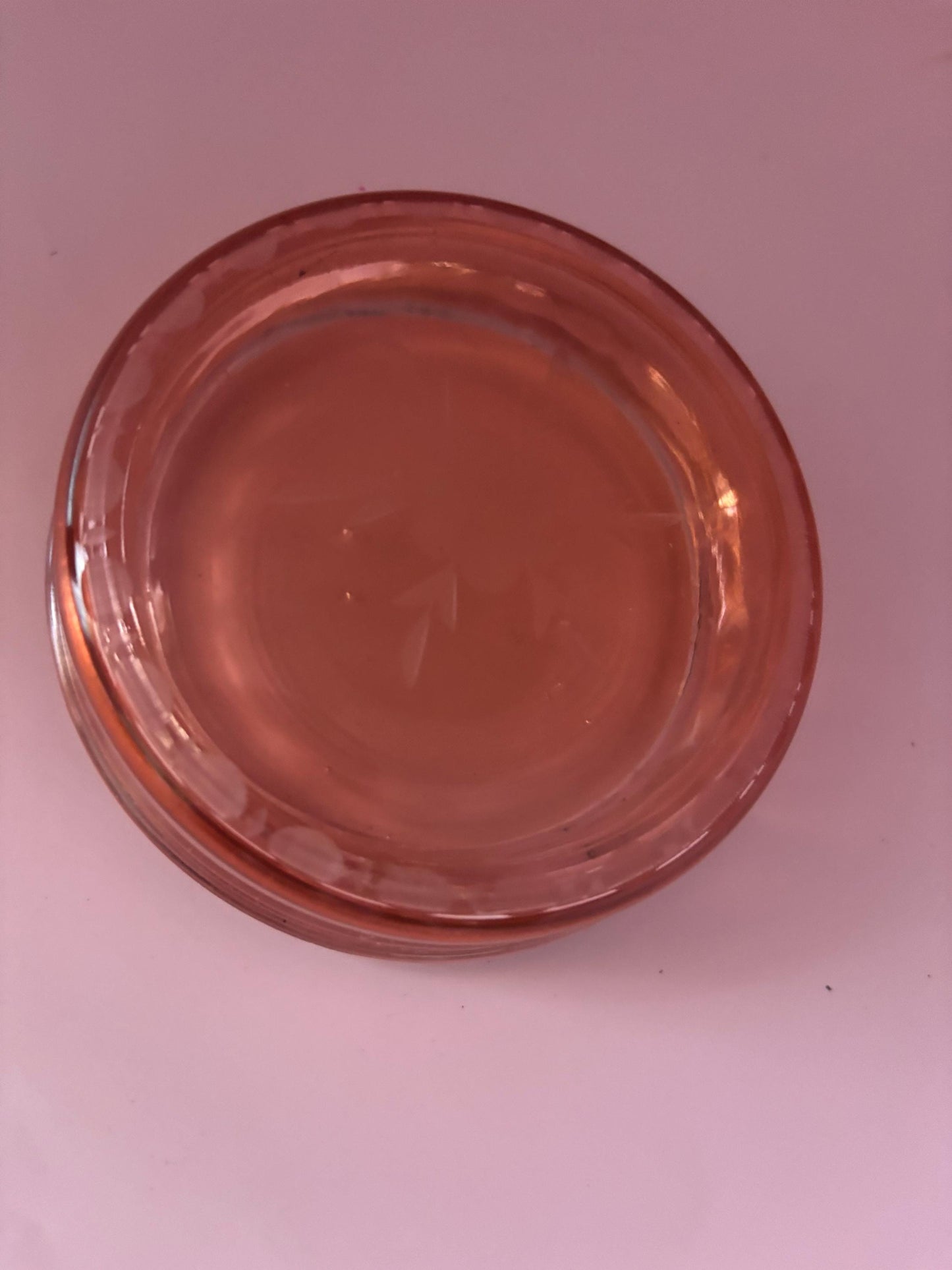 Vintage Cranberry Glass Trinket Box Pink Glass Box Lover Antiques and Vintage